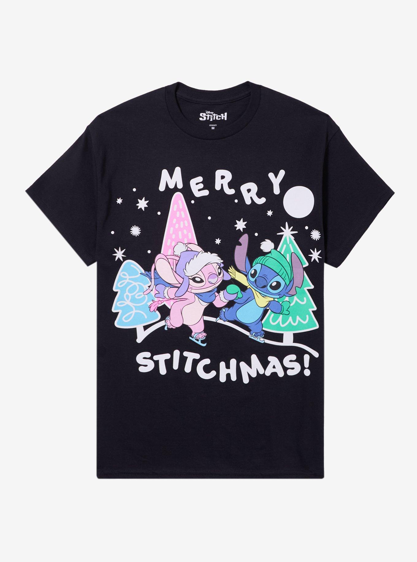 Disney Stitch Merry Stitchmas T-Shirt, , hi-res