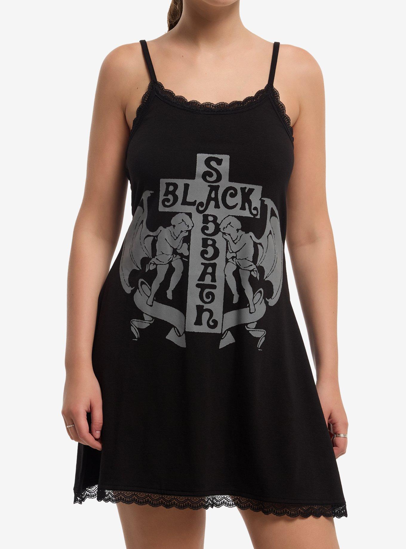 Black Sabbath Cross Angels Cami Dress, , hi-res