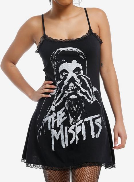 misfits t shirt dress Misfits Classic Overdyed T-Shirt Dress