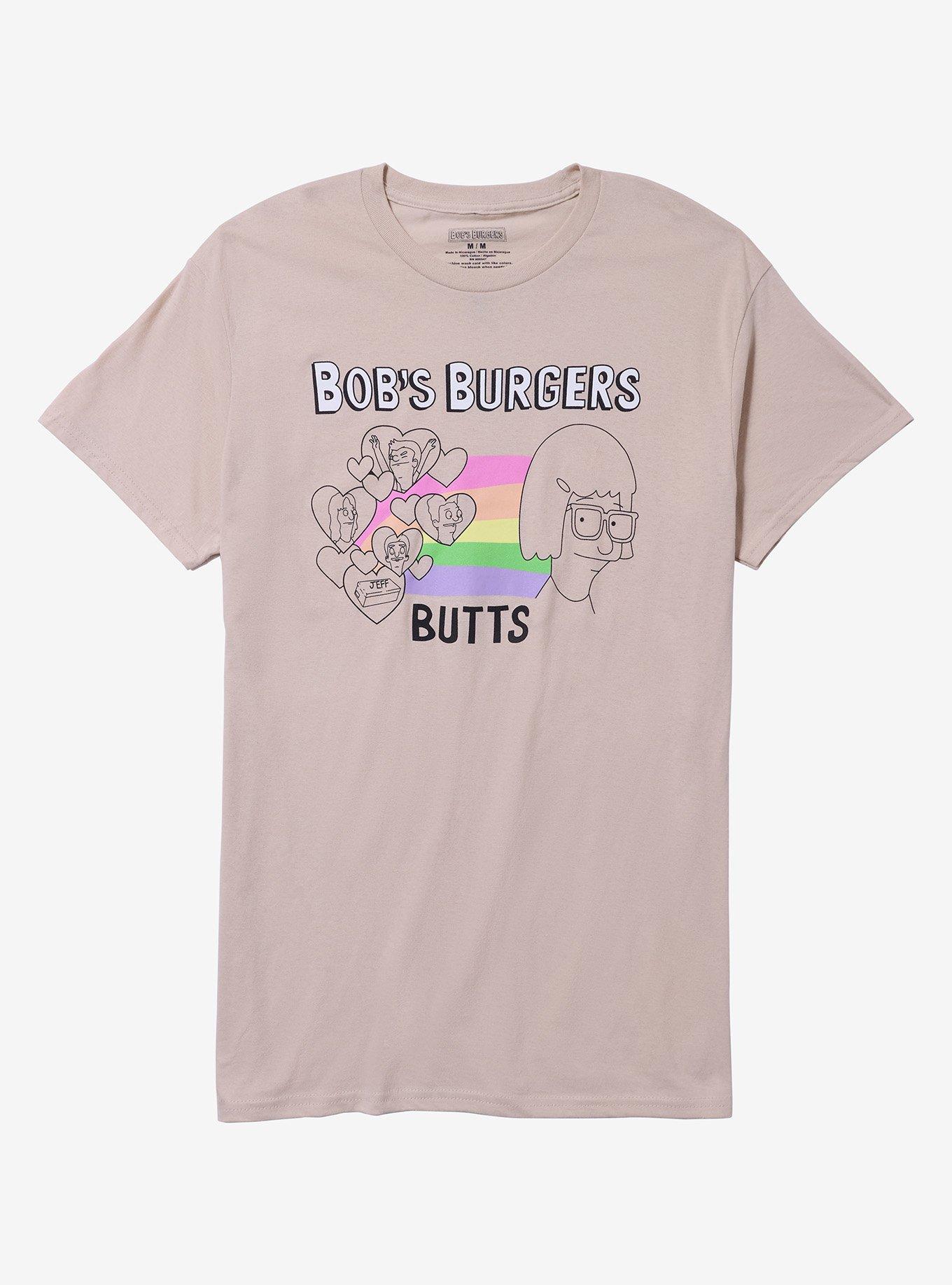 Bob's Burgers Rainbow Butts T-Shirt