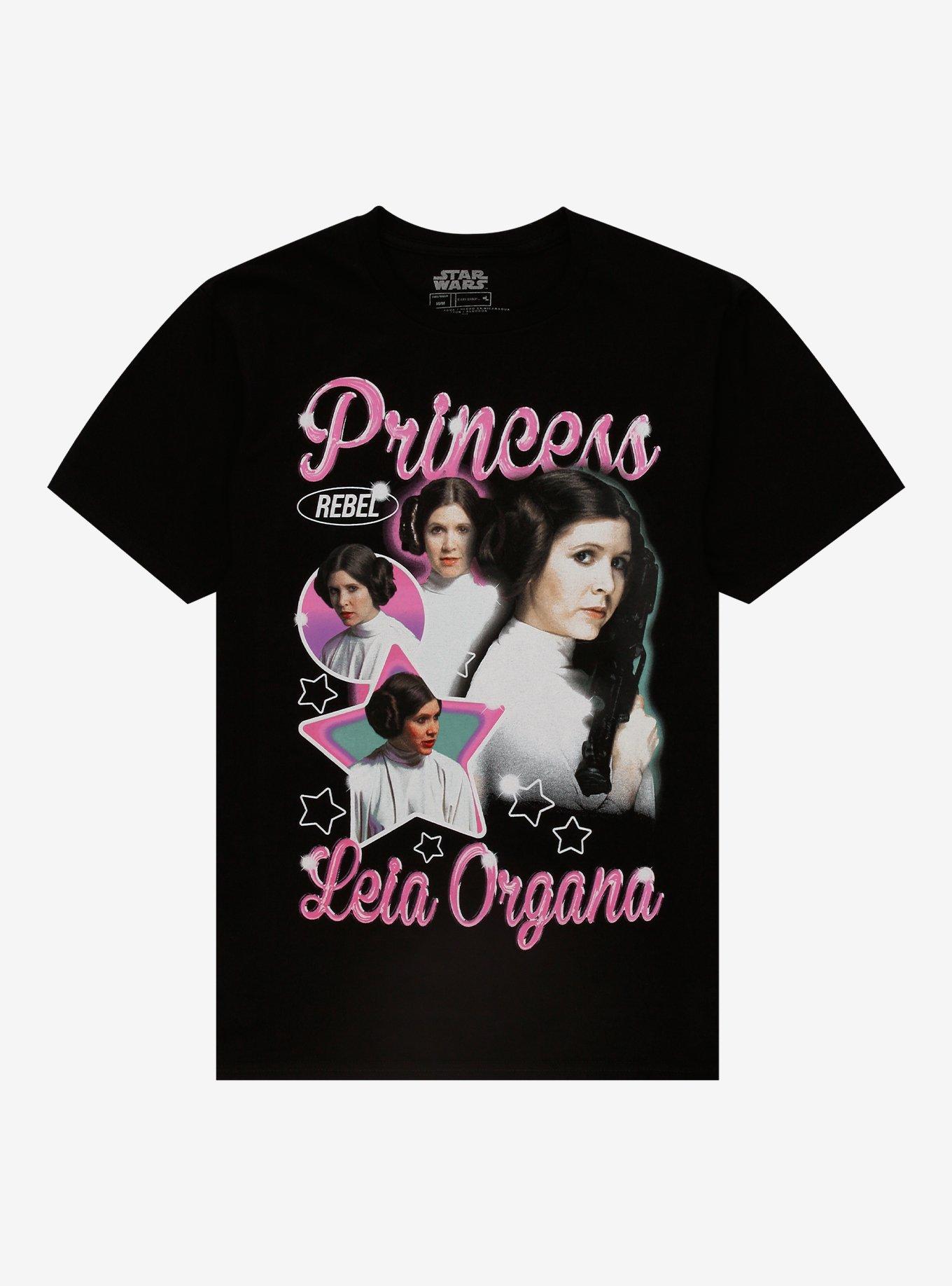 Star Wars Princess Leia Photo Collage T-Shirt
