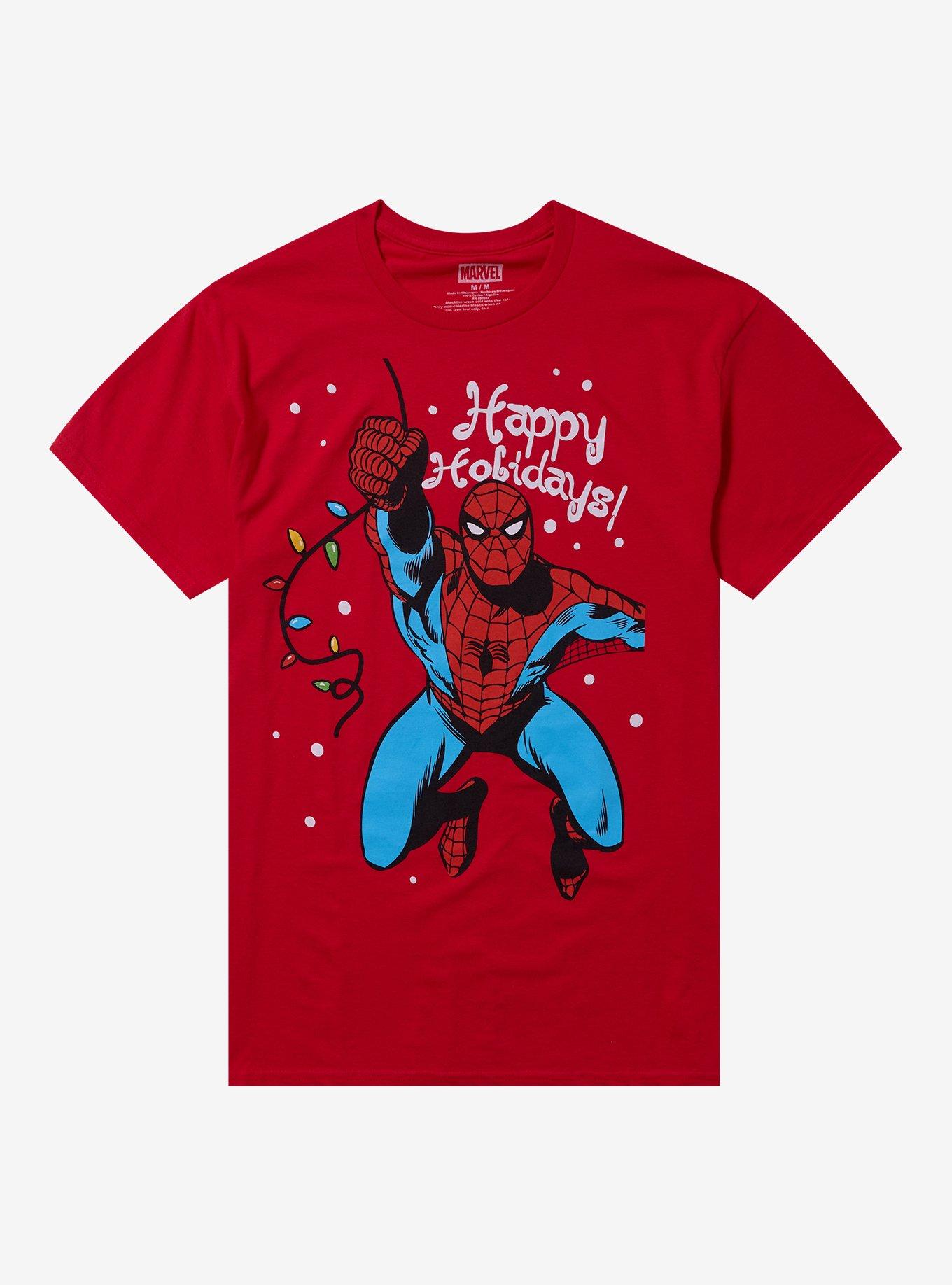 Marvel Spider-Man Holiday T-Shirt, , hi-res