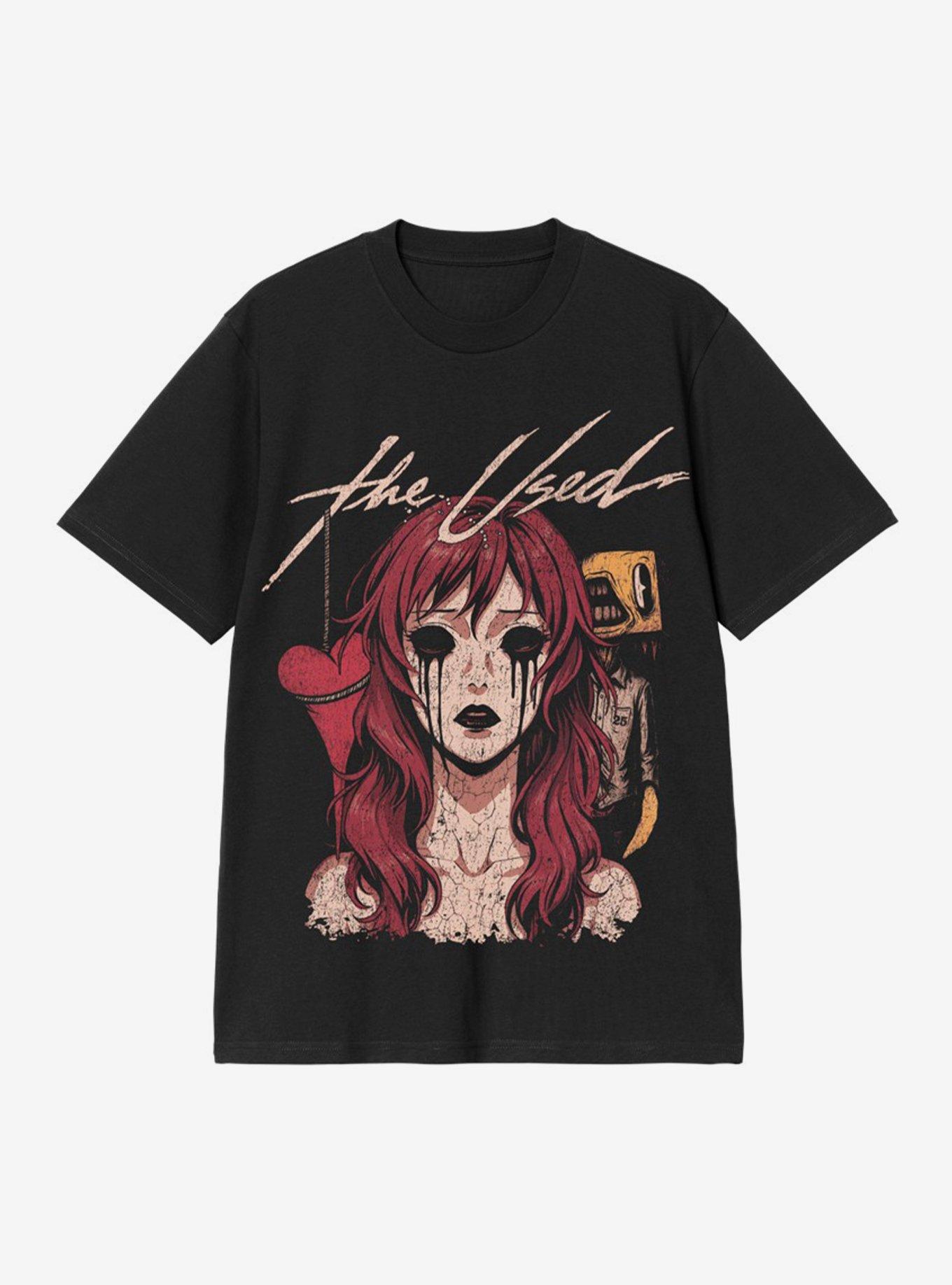 The Used Woman Mascara Tears T-Shirt, , hi-res