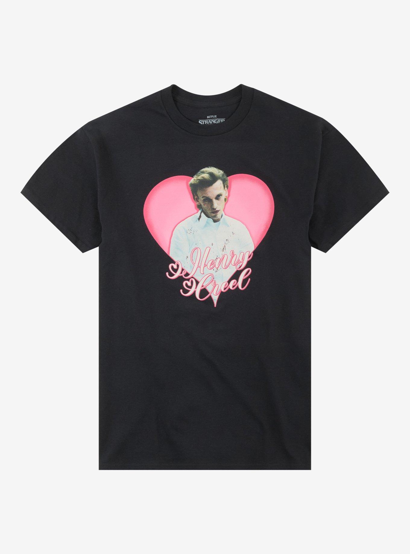 Stranger Things Henry Creel Heart T-Shirt