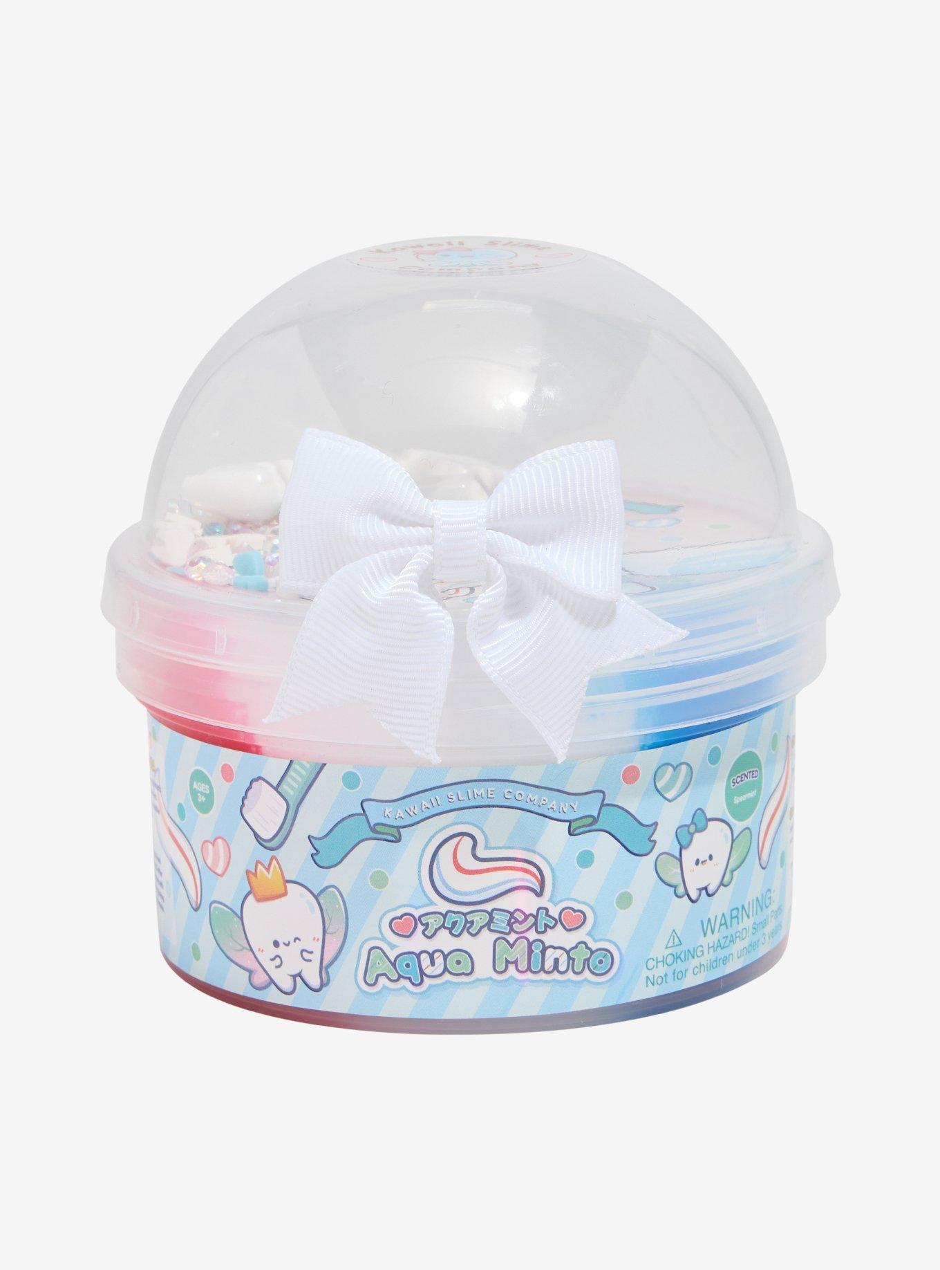 Kawaii Aqua Minto Spearmint Scented Slime, , hi-res