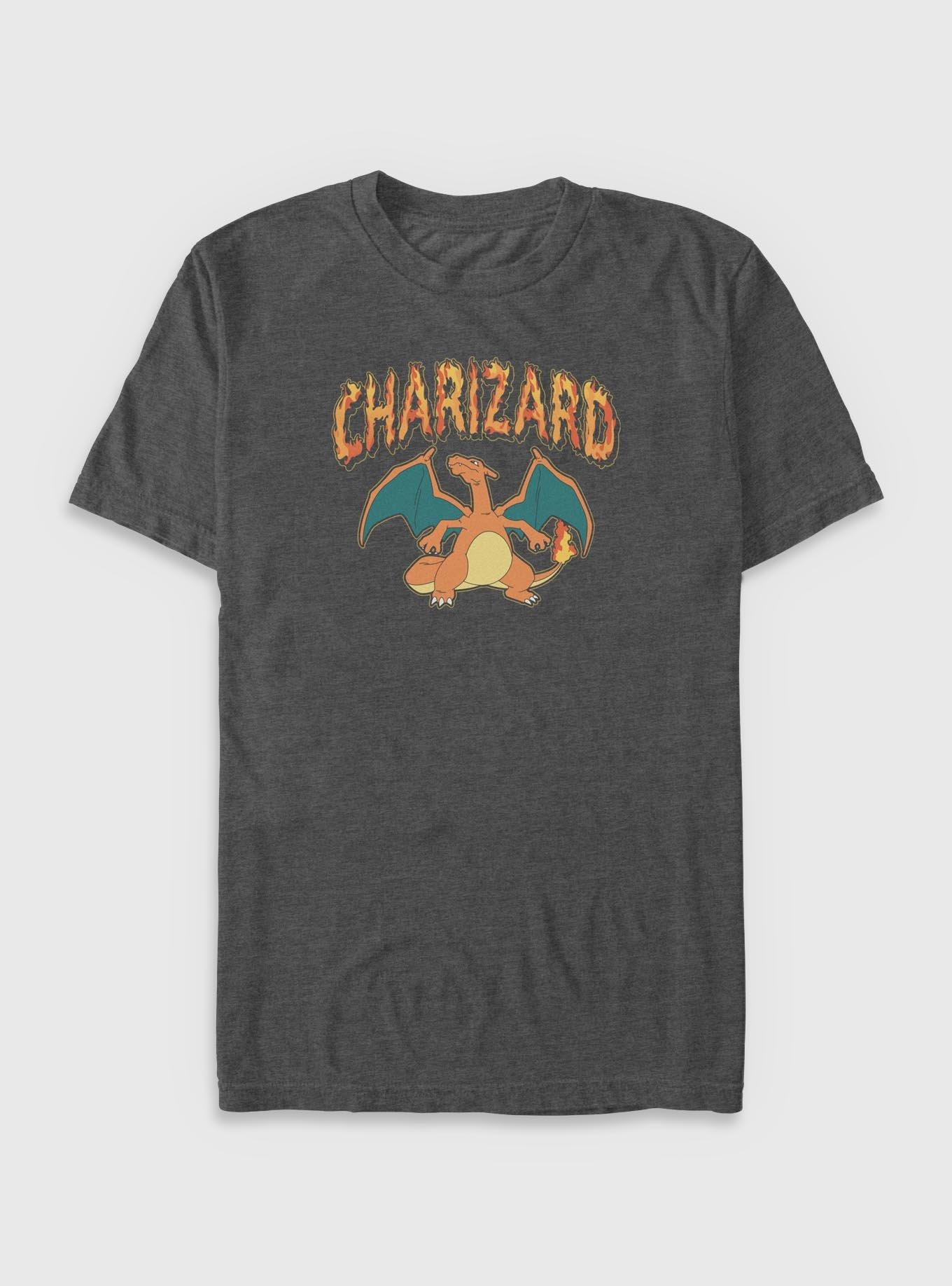 Pokemon Charizard Fire Big & Tall T-Shirt, , hi-res