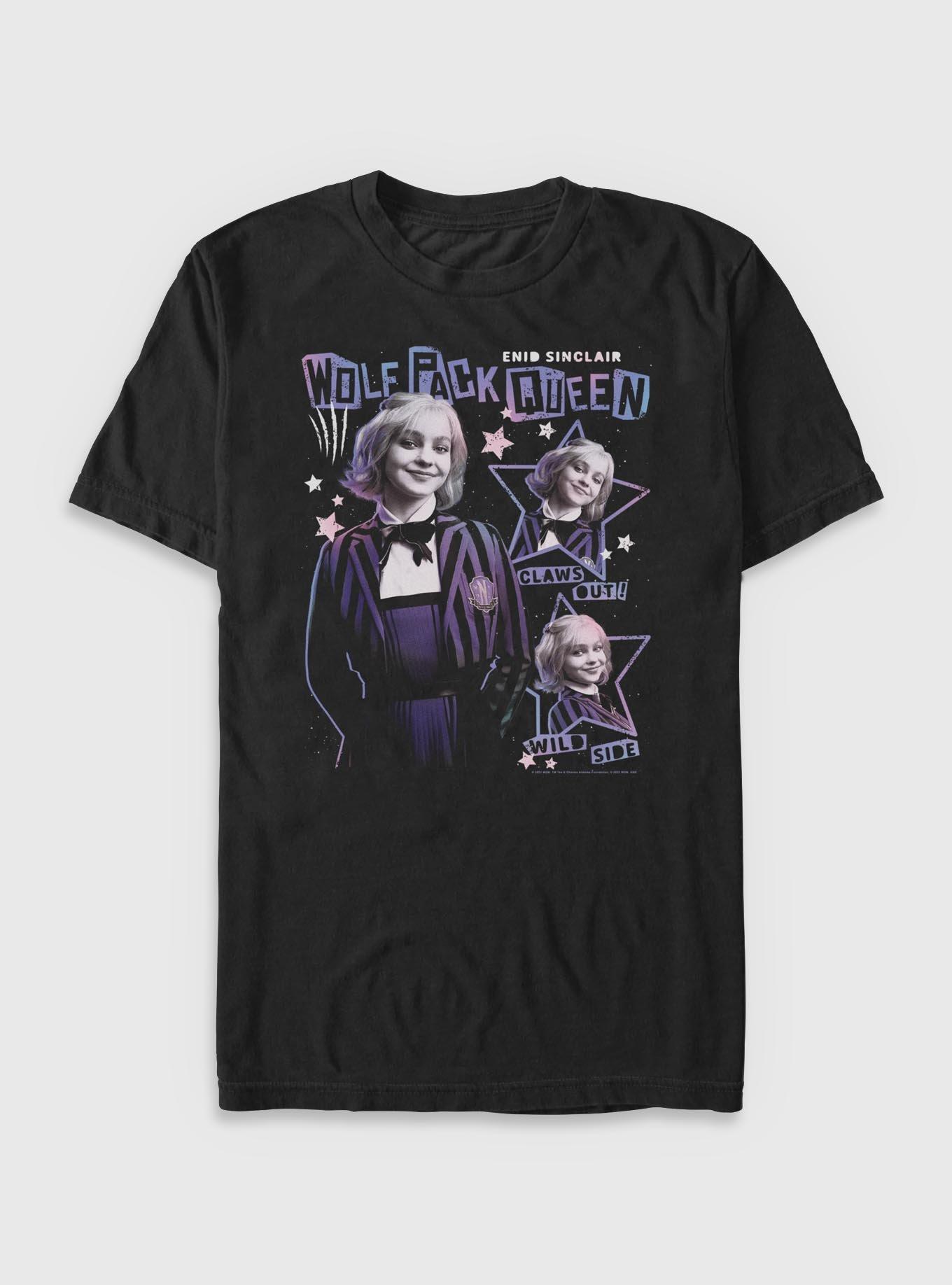 Wednesday Enid Star Big & Tall T-Shirt, , hi-res