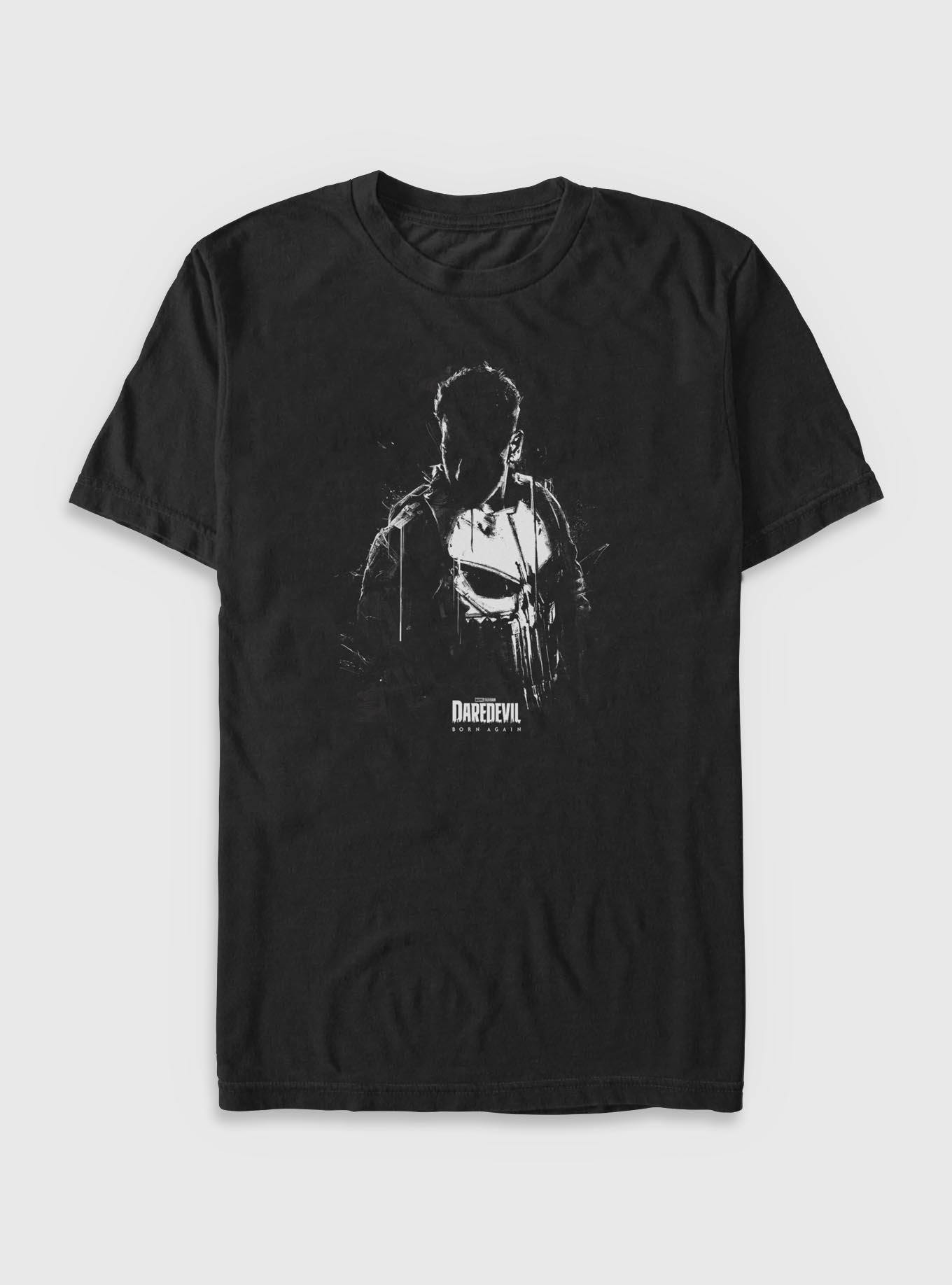 Marvel Daredevil: Born Again The Punisher Silhouette Big & Tall T-Shirt, , hi-res