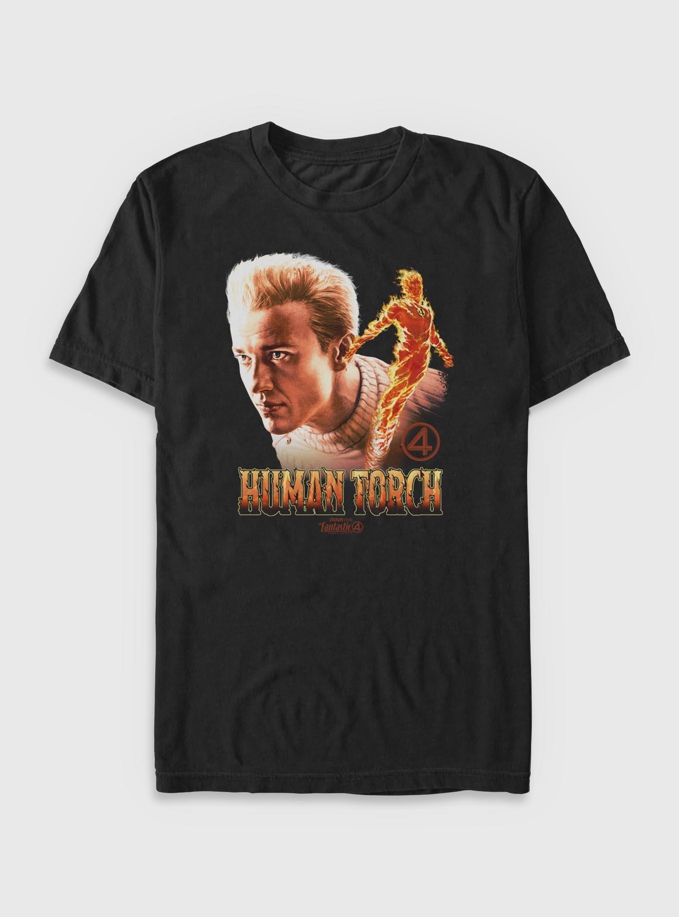 Marvel The Fantastic Four: First Steps Human Torch Big & Tall T-Shirt, , hi-res