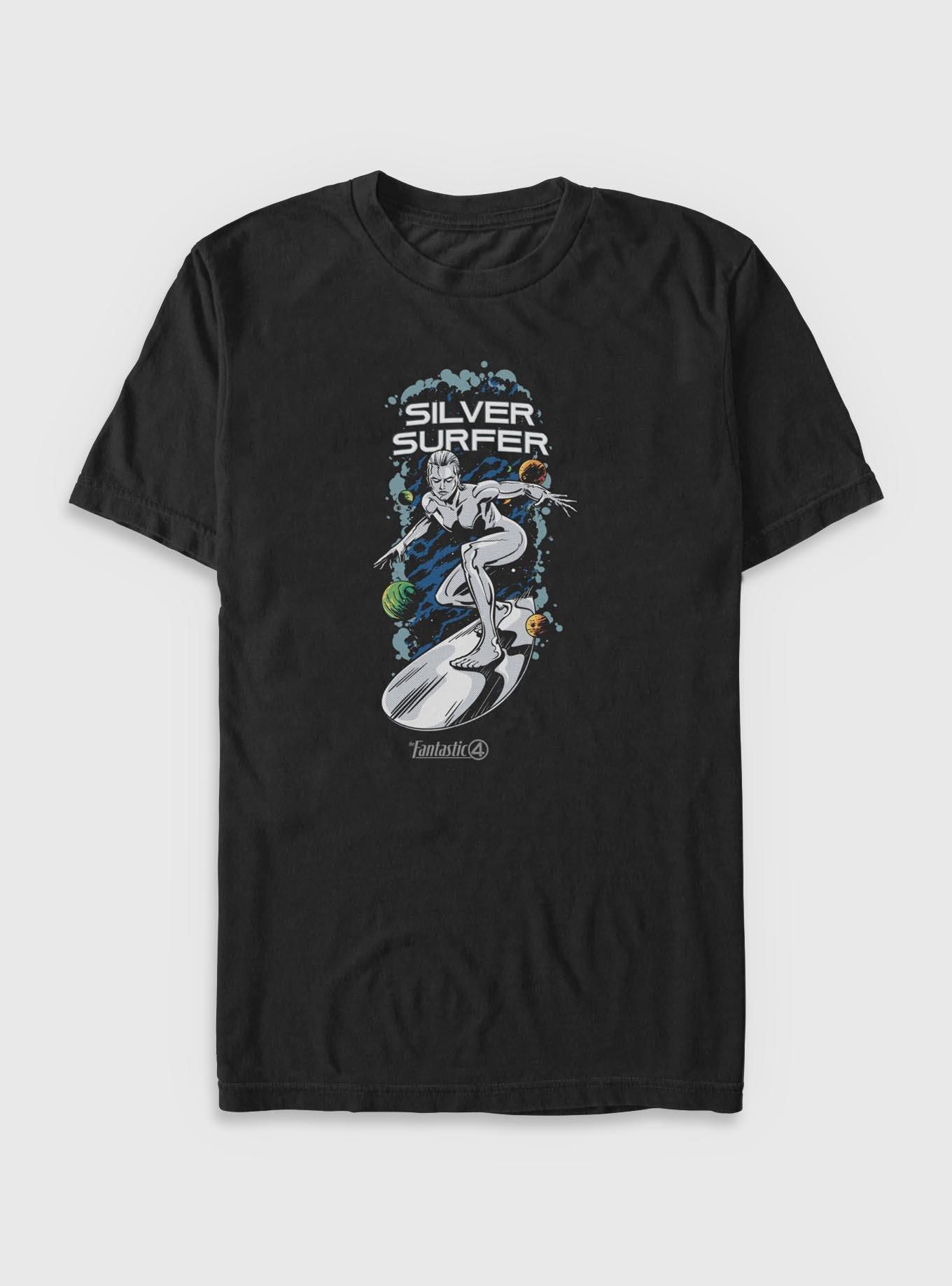 Marvel The Fantastic Four: First Steps Silver Surfer Cosmic Big & Tall T-Shirt, , hi-res