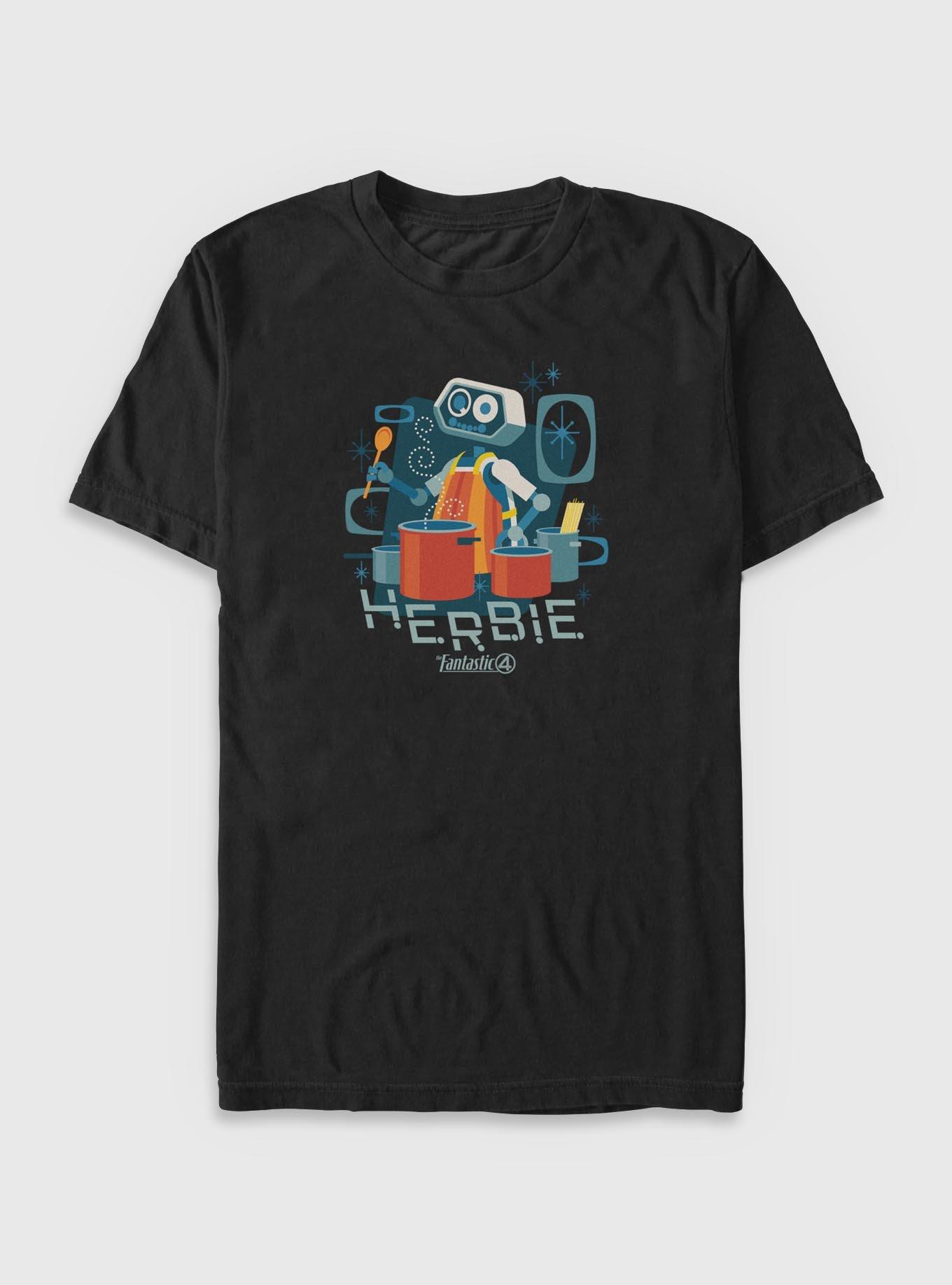 Marvel The Fantastic Four: First Steps Herbie Bot Big & Tall T-Shirt, , hi-res