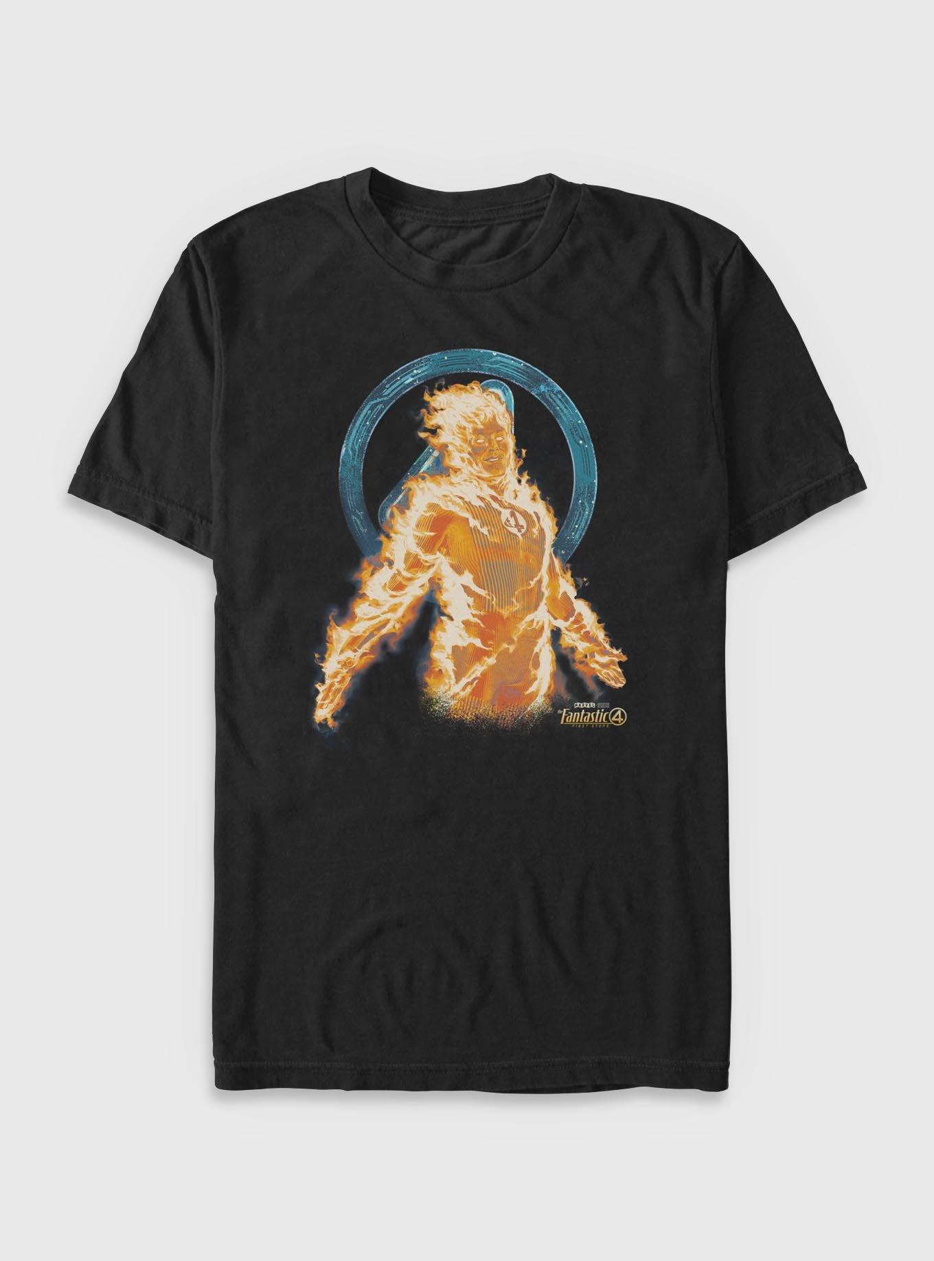 Marvel The Fantastic Four: First Steps Blazing Storm Big & Tall T-Shirt, , hi-res
