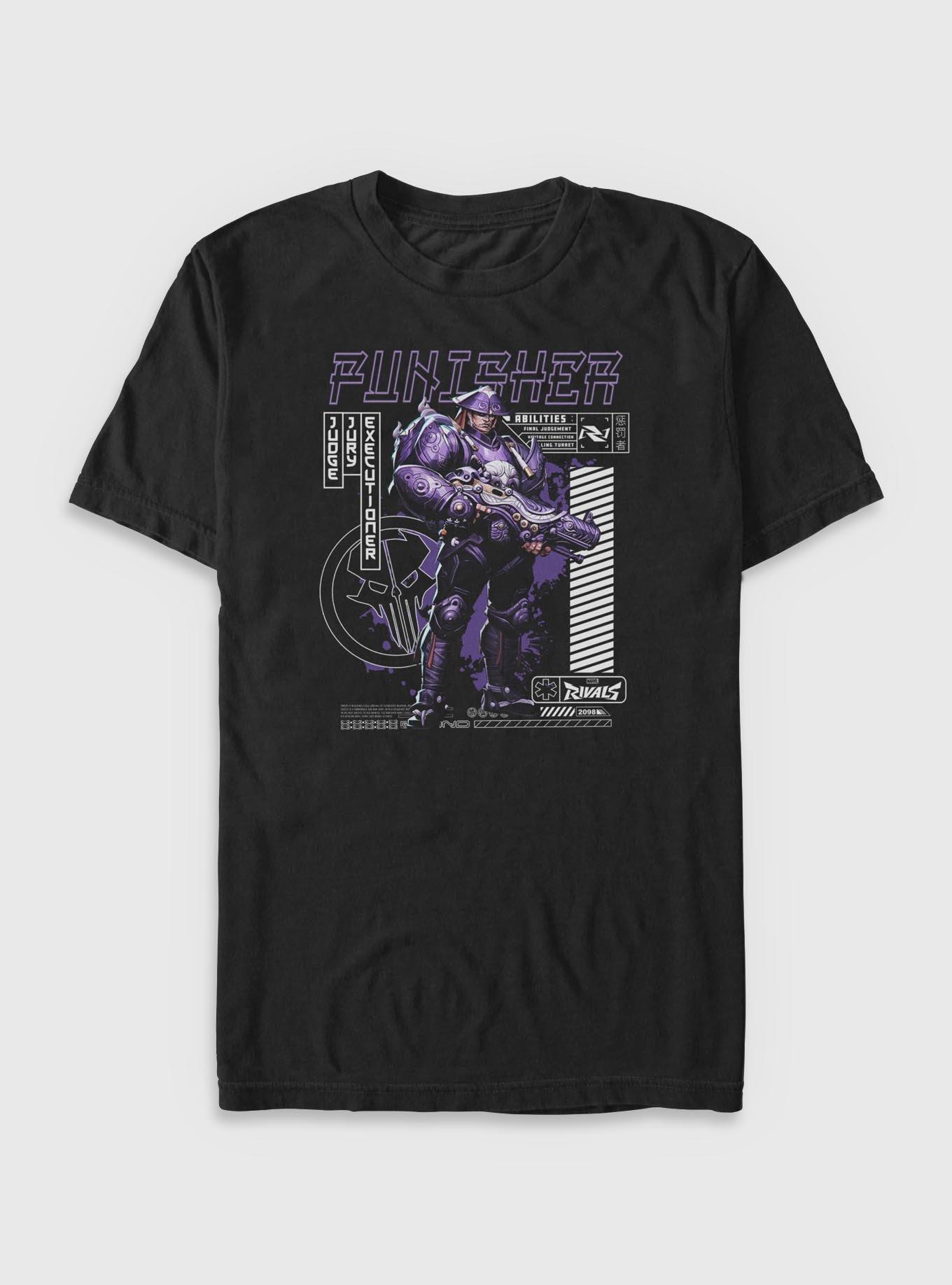 Marvel Rivals Game Spec Punisher Big & Tall T-Shirt, , hi-res