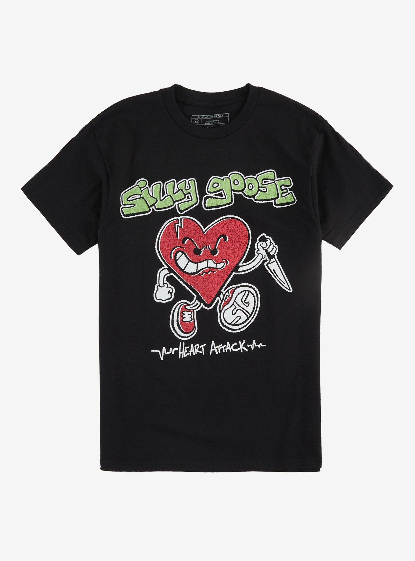 Silly Goose Heart Attack T-Shirt, , hi-res