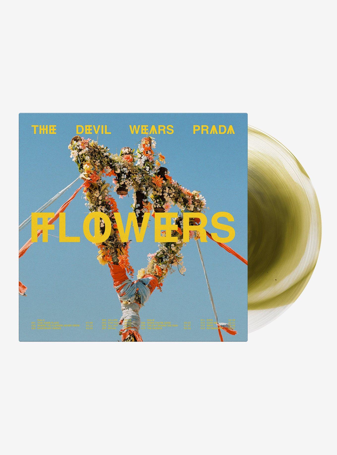 The Devil Wears Prada Flowers (Swamp Green) Vinyl LP Hot Topic Exclusive, , hi-res