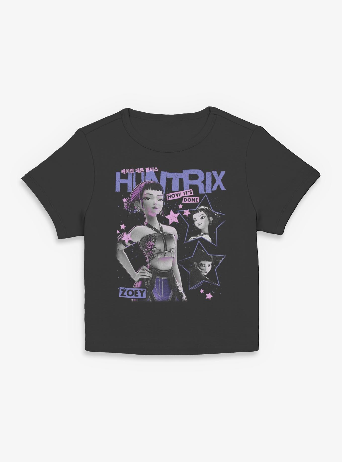 KPop Demon Hunters Zoey How Its Done Girls Baby T-Shirt, BLACK, hi-res