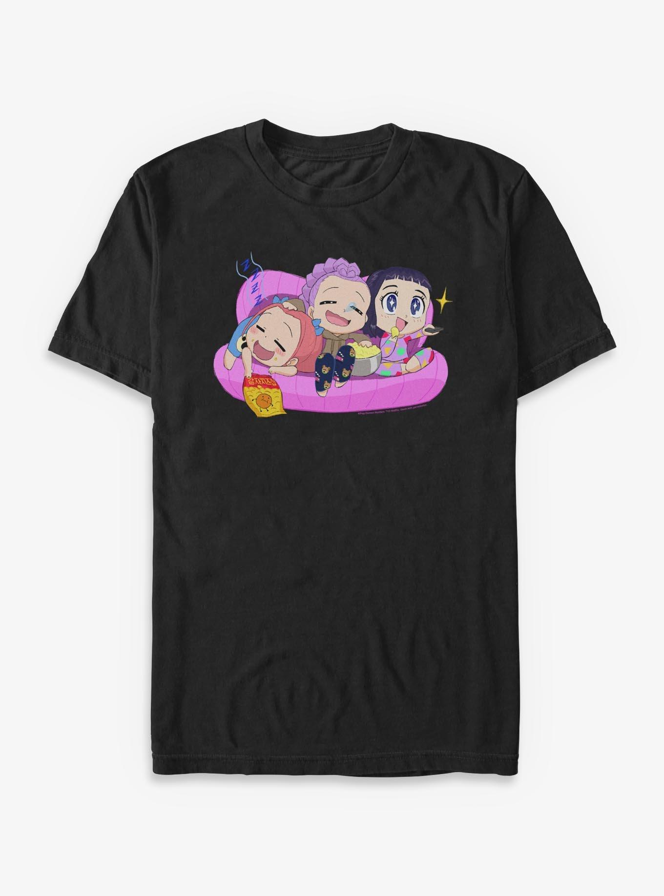 KPop Demon Hunters Huntrix Chibi Group T-Shirt, , hi-res