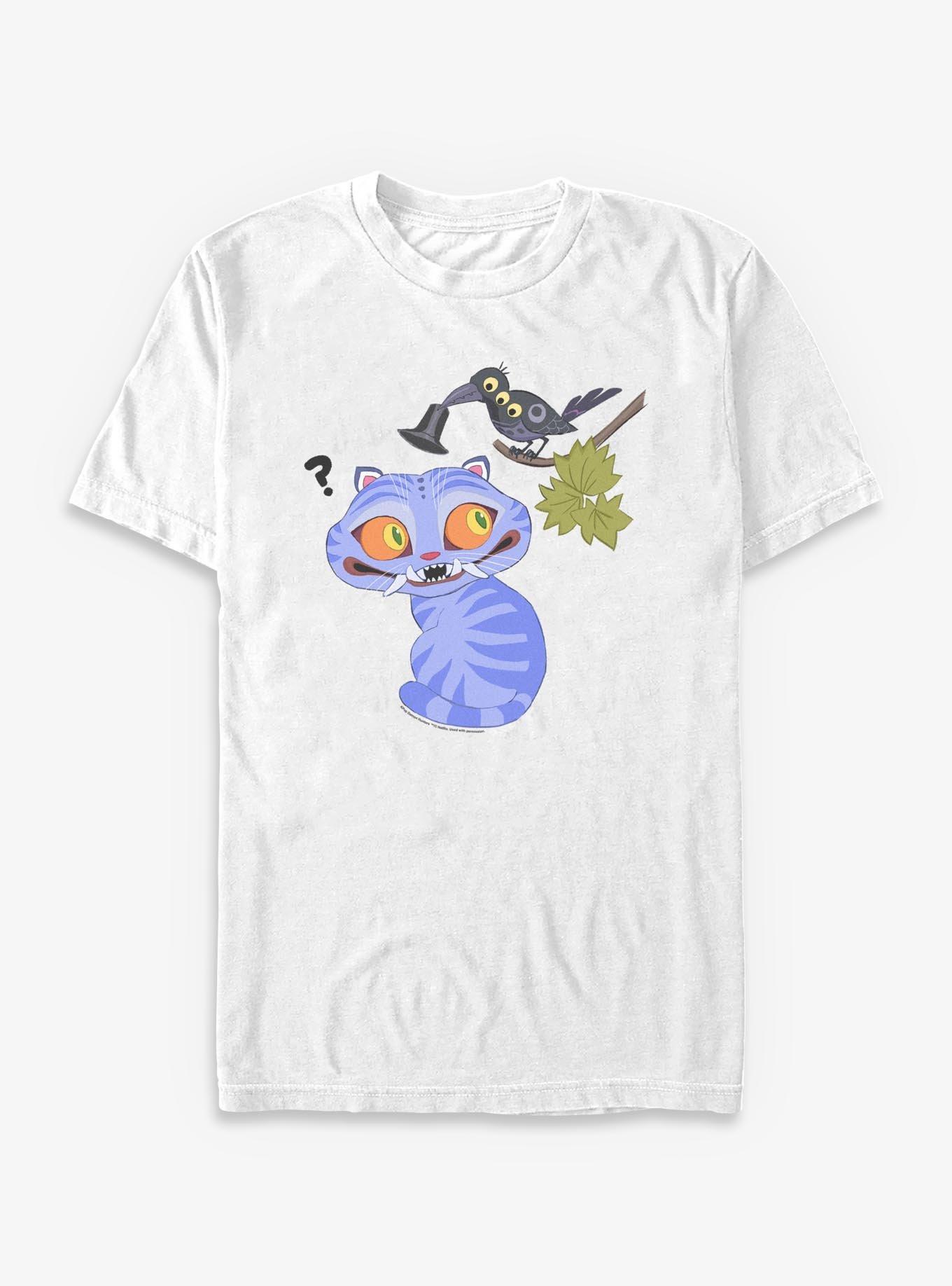 KPop Demon Hunters Derpy Tiger And Sussie Bird T-Shirt, WHITE, hi-res