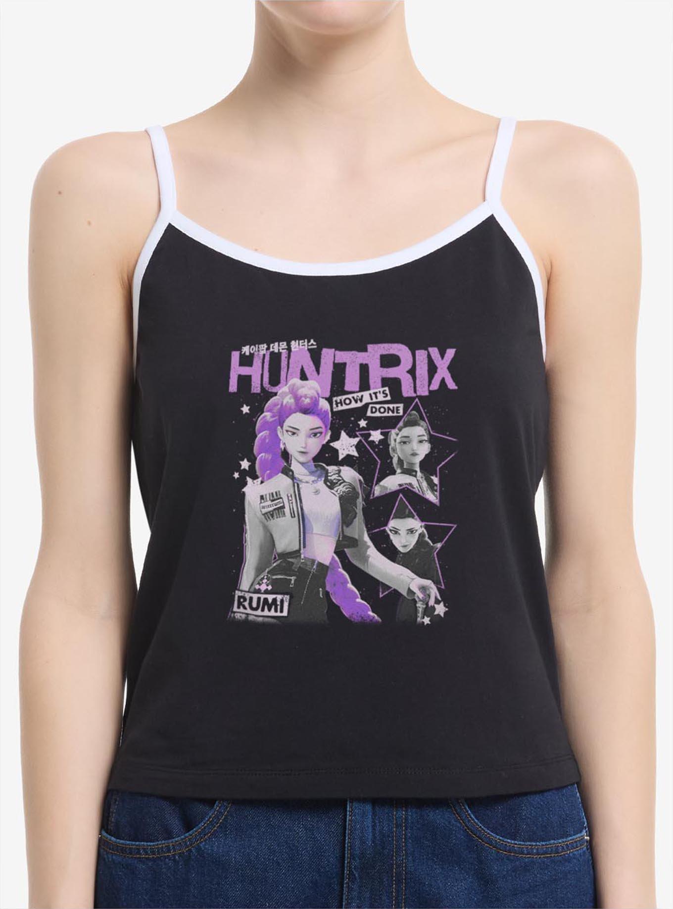 KPop Demon Hunters Rumi How Its Done Girls Cami, BLACK, hi-res