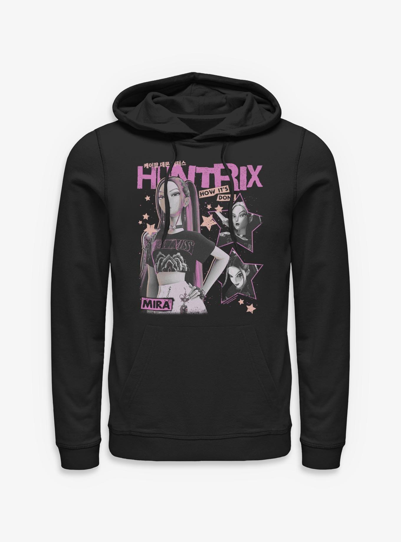 KPop Demon Hunters Huntrix Mira Stars Collage Hoodie, , hi-res