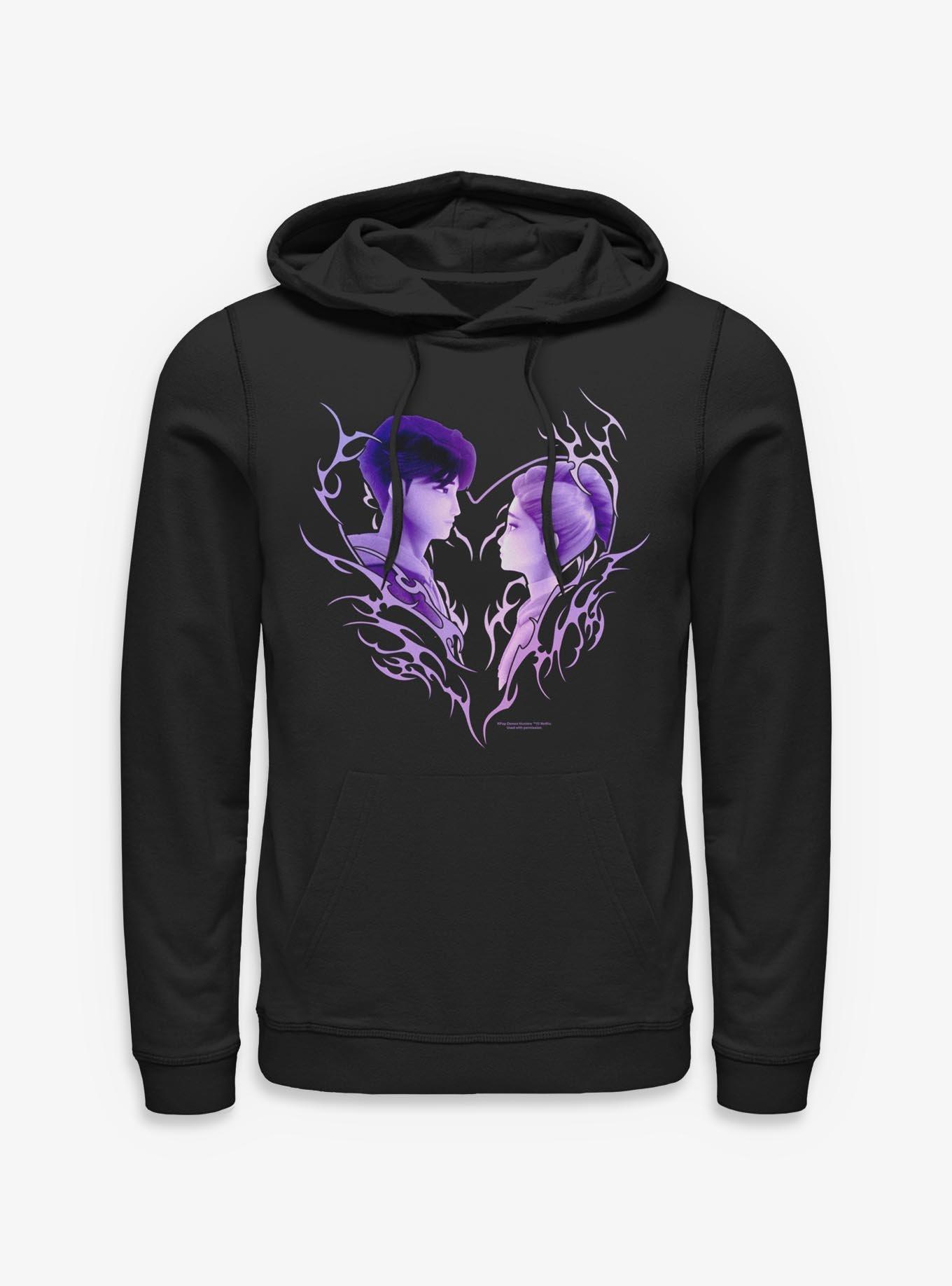 KPop Demon Hunters Jinu & Rumi Cyber Heart Hoodie, , hi-res