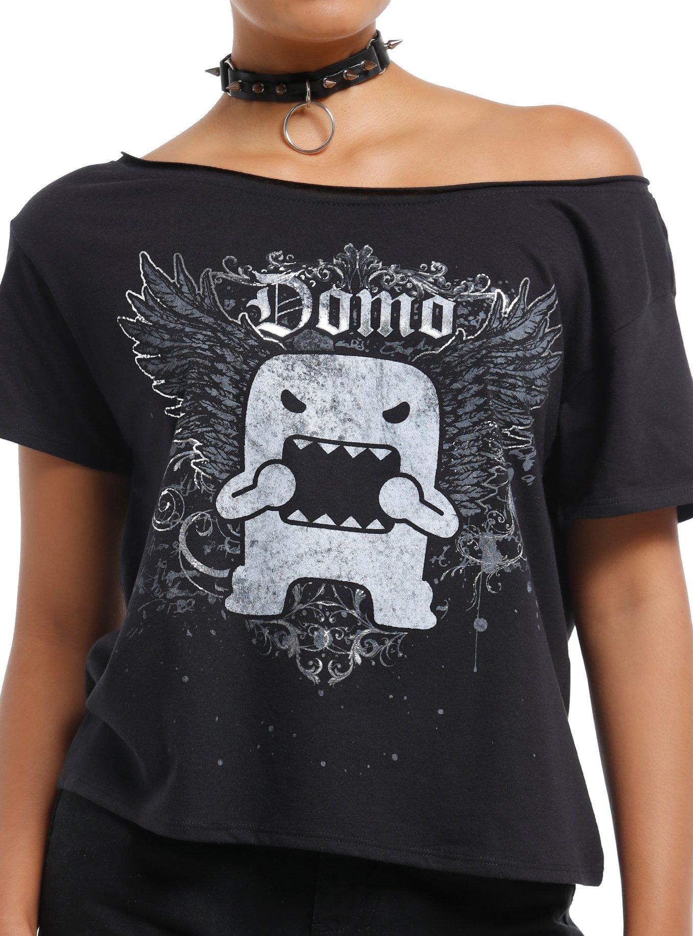 Domo Wings Girls Off-Shoulder Top, , hi-res