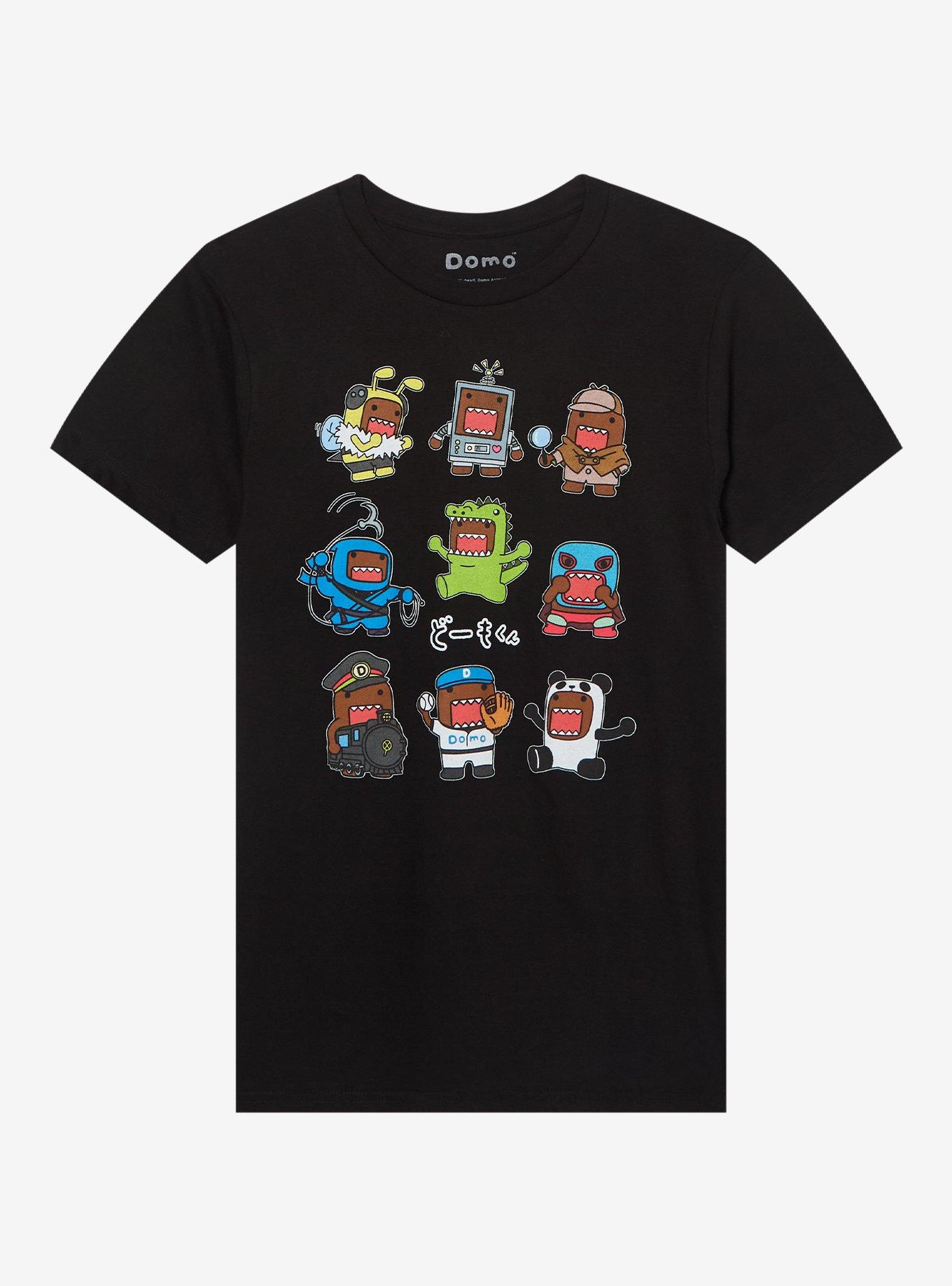 Domo Halloween Costume Grid T-Shirt, , hi-res