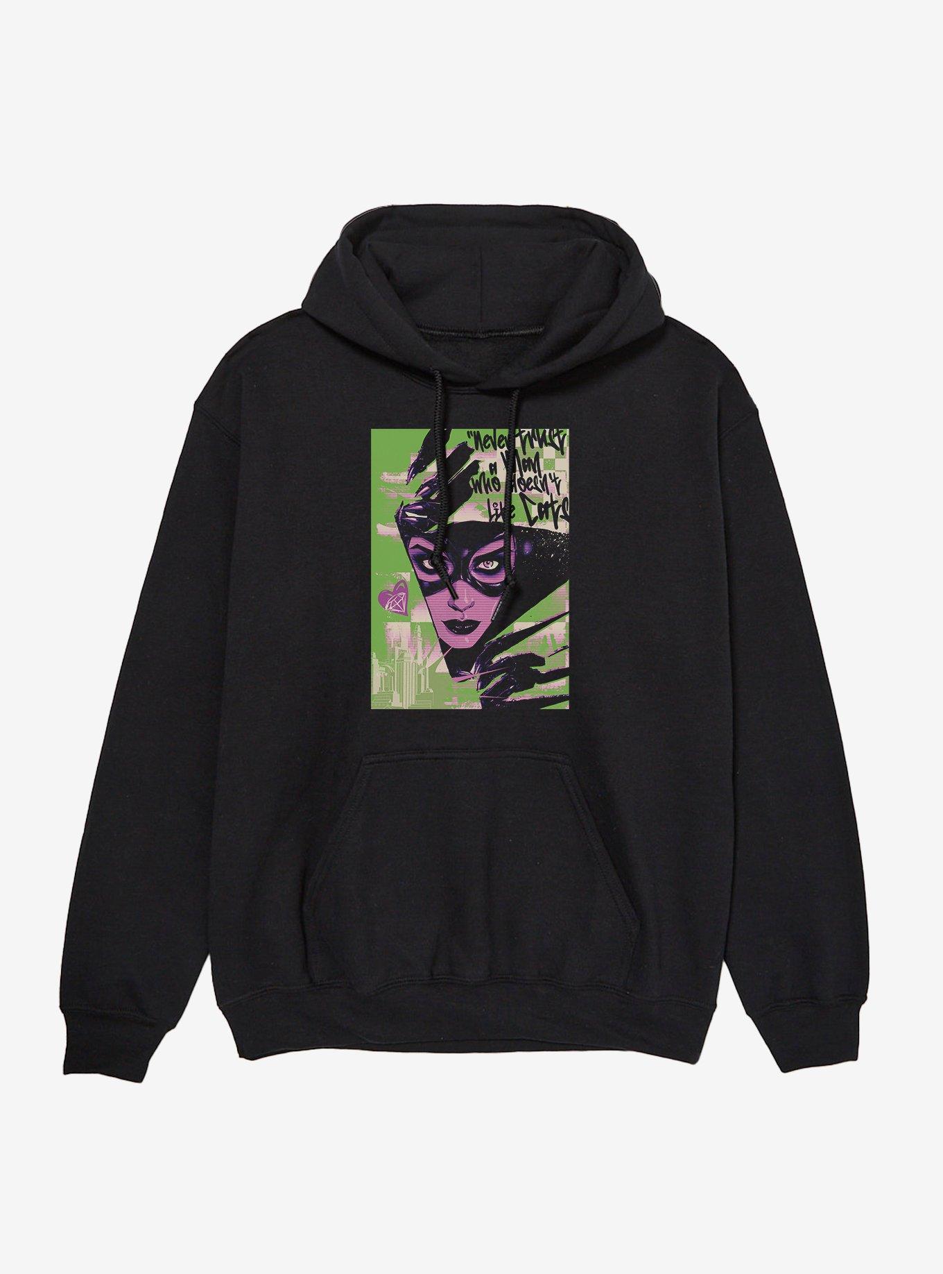 DC Catwoman Never Trust Hoodie, , hi-res