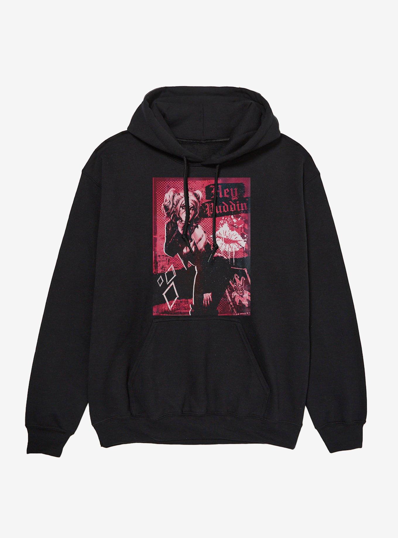 DC Harley Quinn Hey Puddin' Hoodie