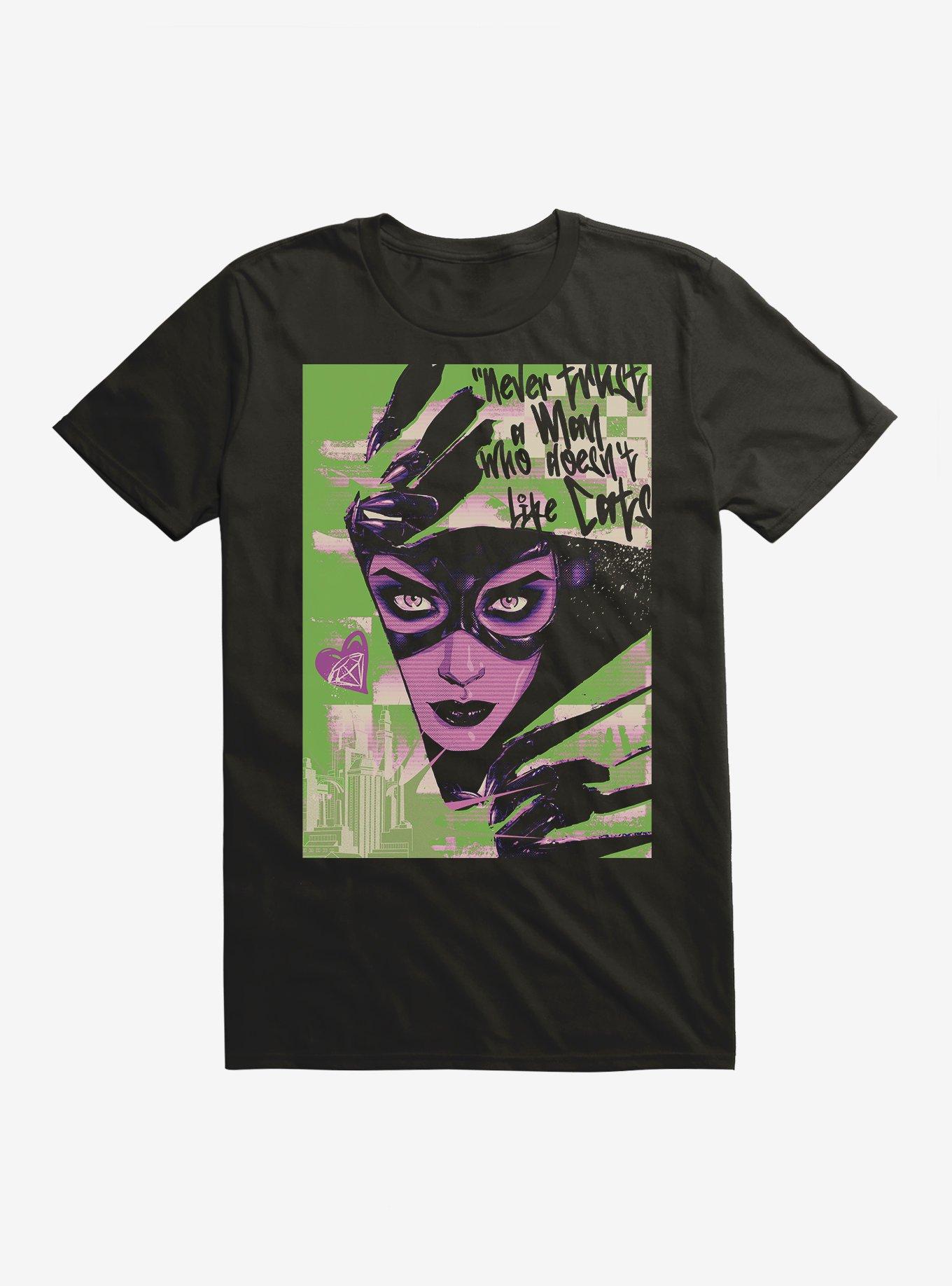 DC Catwoman Never Trust T-Shirt, , hi-res