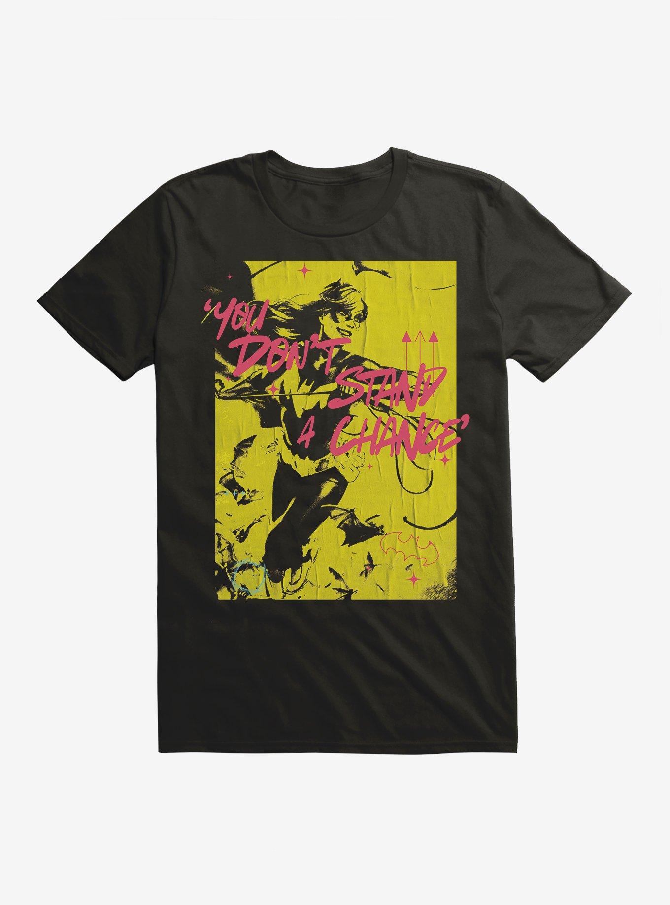 DC Batgirl You Don't Stand A Chance T-Shirt, BLACK, hi-res