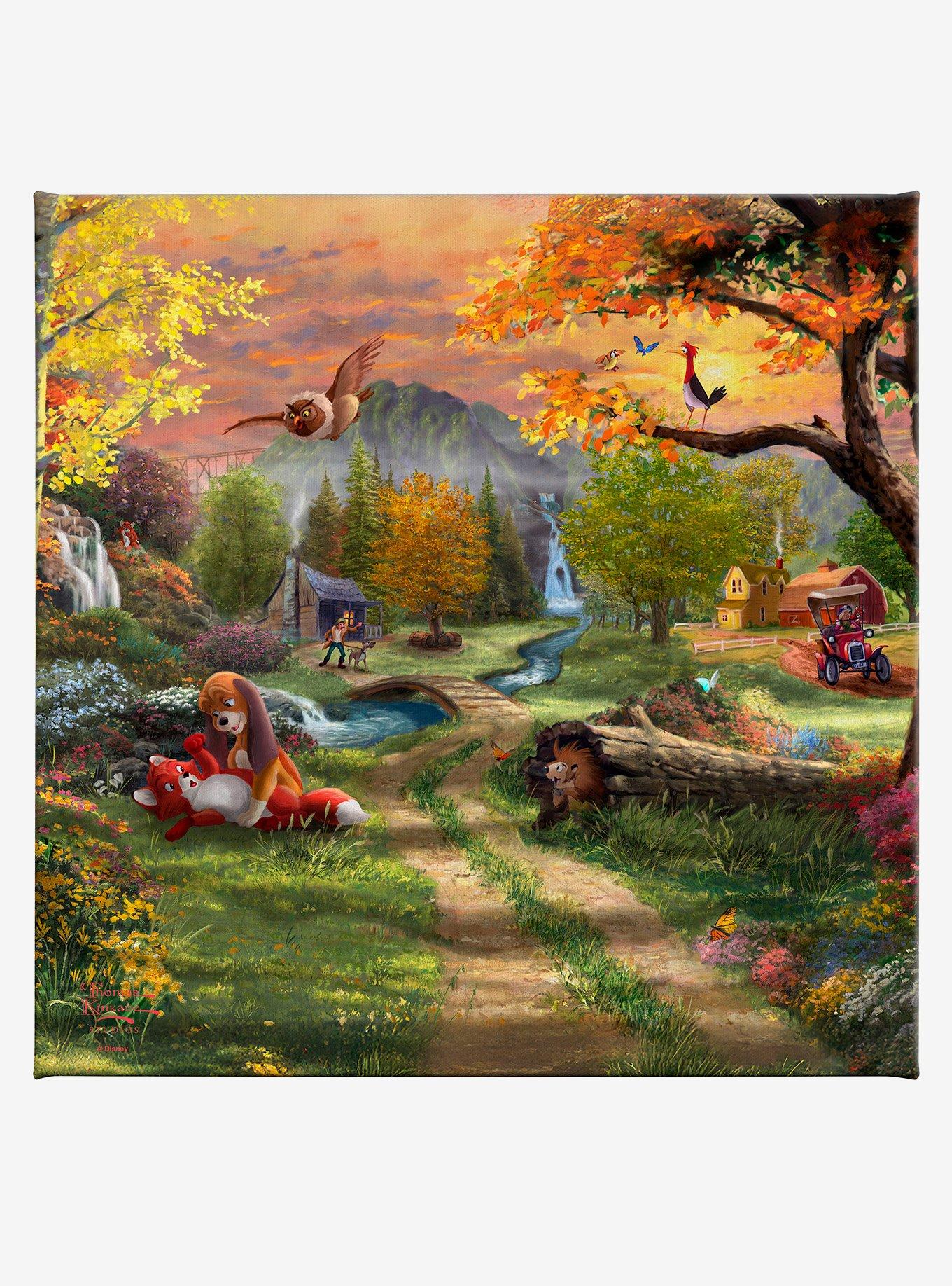 Disney The Fox and the Hound Gallery Wrapped Canvas, , hi-res