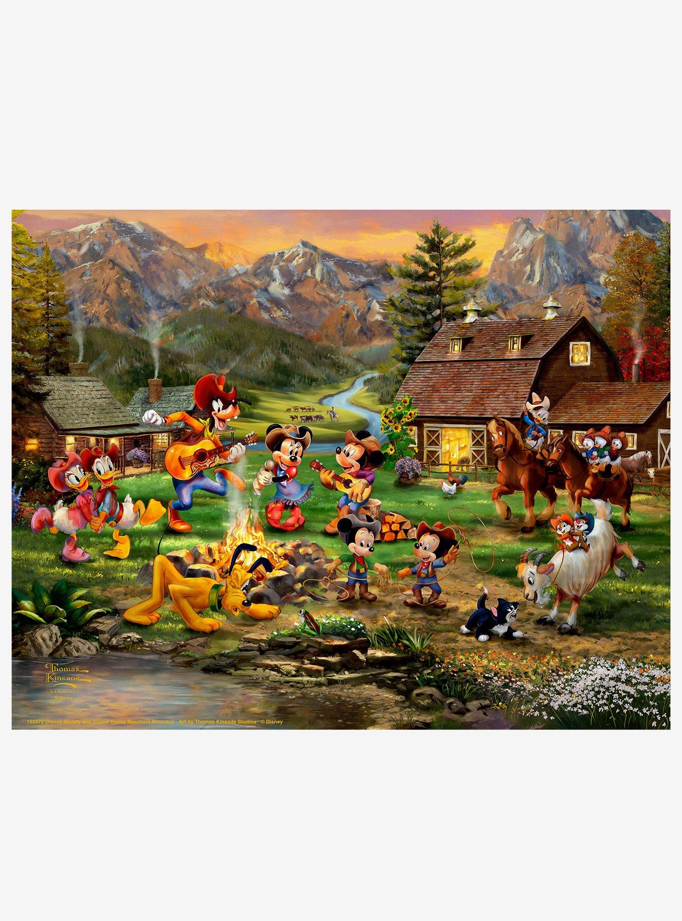Disney Mickey & Minnie Rocky Mountain Round-Up Art Prints, , hi-res