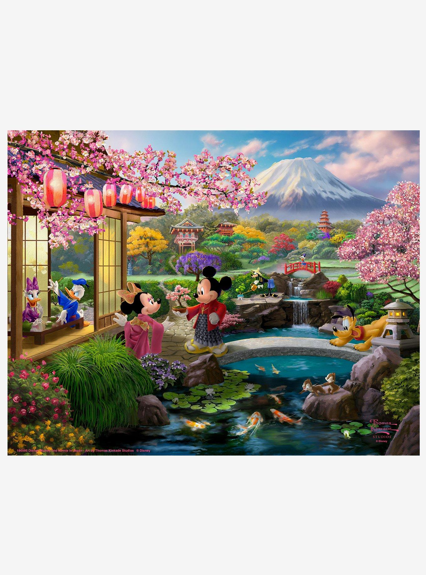 Disney Mickey & Minnie in Japan Art Prints, , hi-res