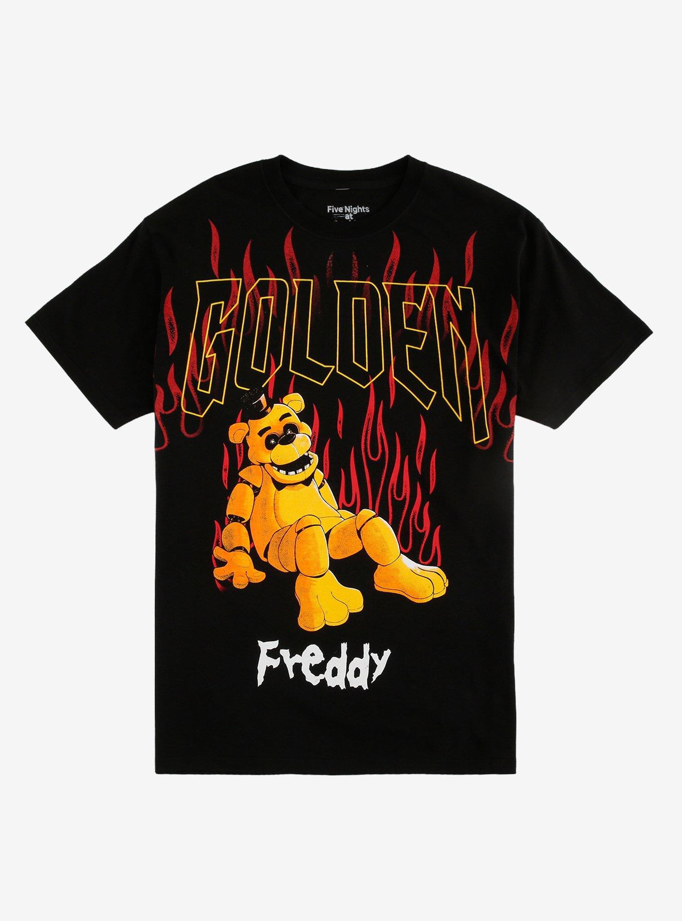 Five Nights At Freddy's Golden Freddy T-Shirt, , hi-res