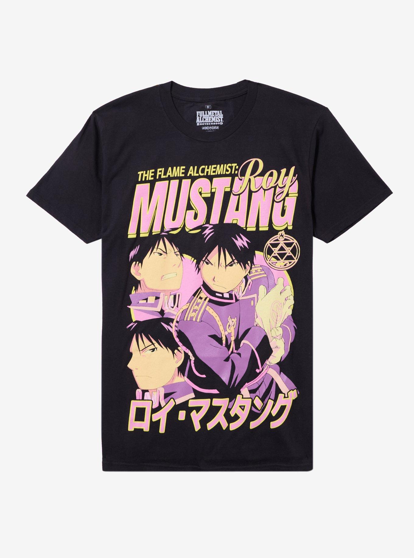 Fullmetal Alchemist: Brotherhood Roy Mustang Collage T-Shirt, , hi-res