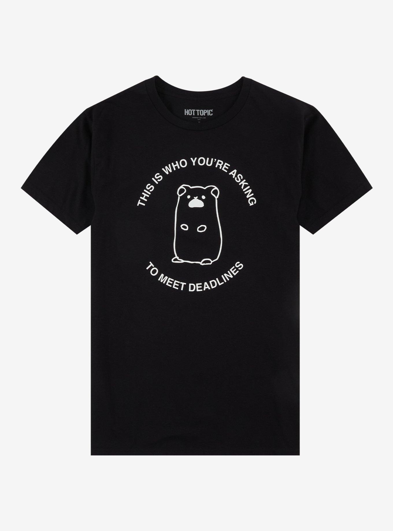 Hamster Deadlines T-Shirt, , hi-res