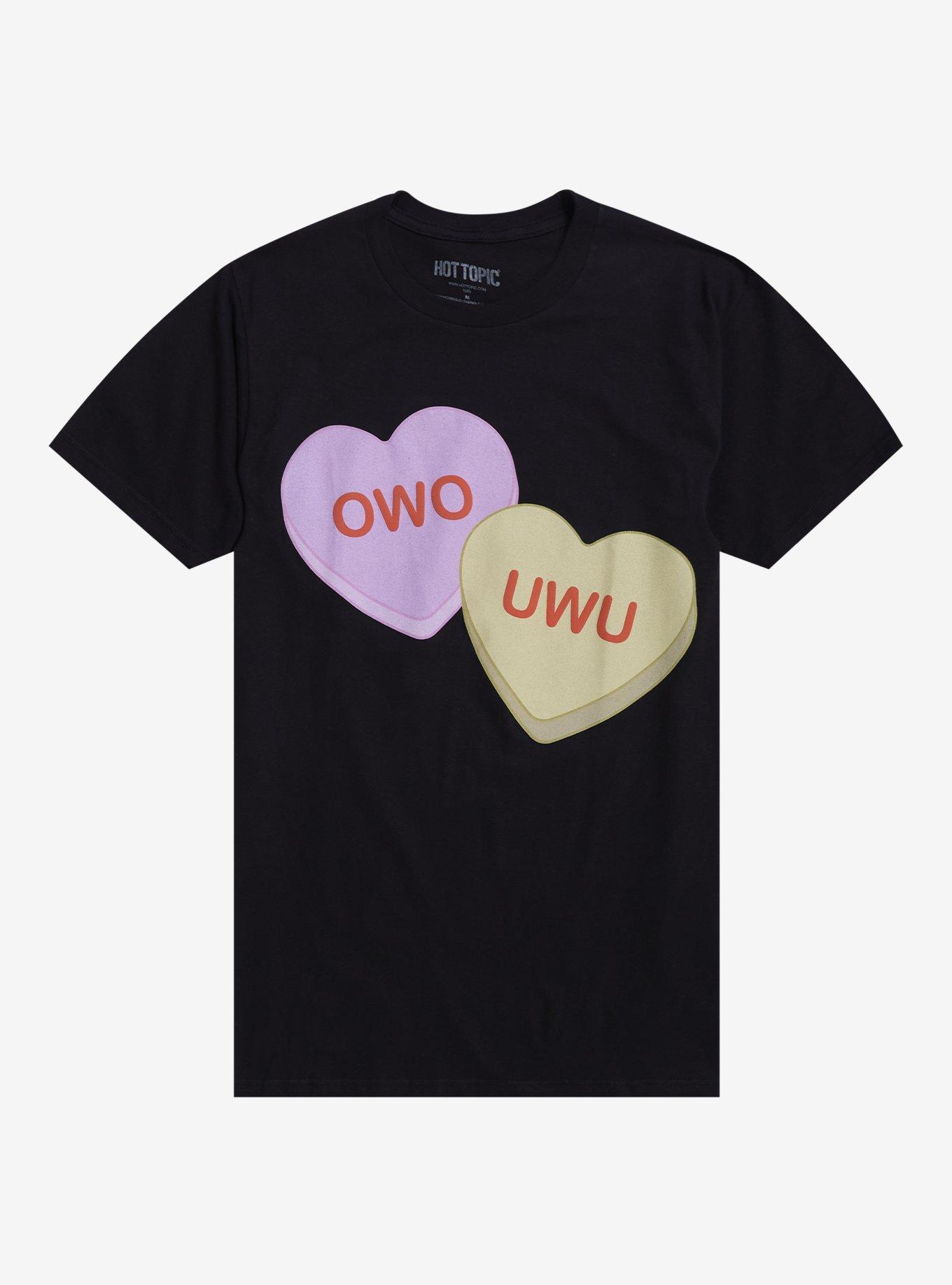 OWO & UWU Hearts T-Shirt, , hi-res