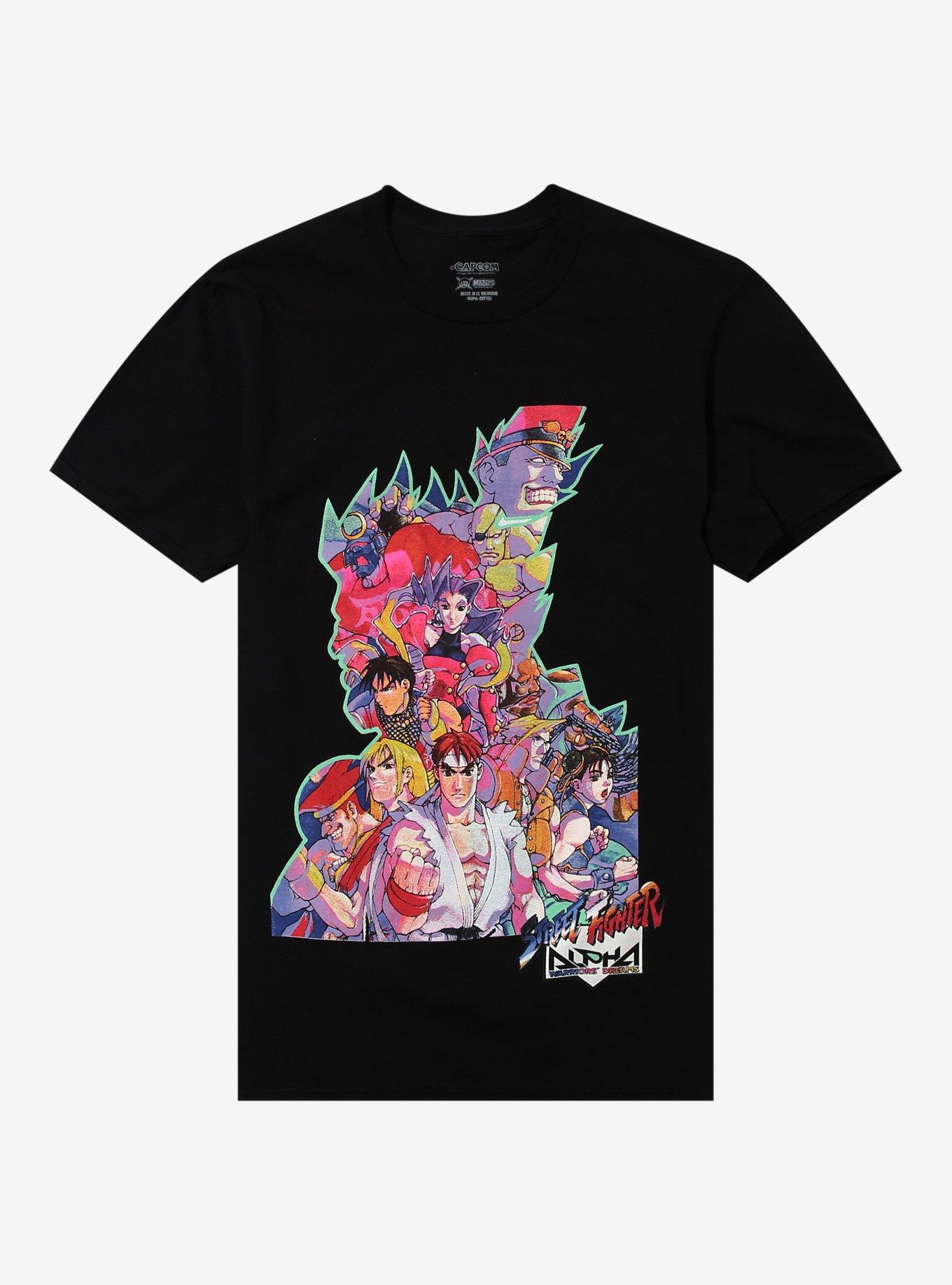 Street Fighter Alpha Characters T-Shirt, , hi-res