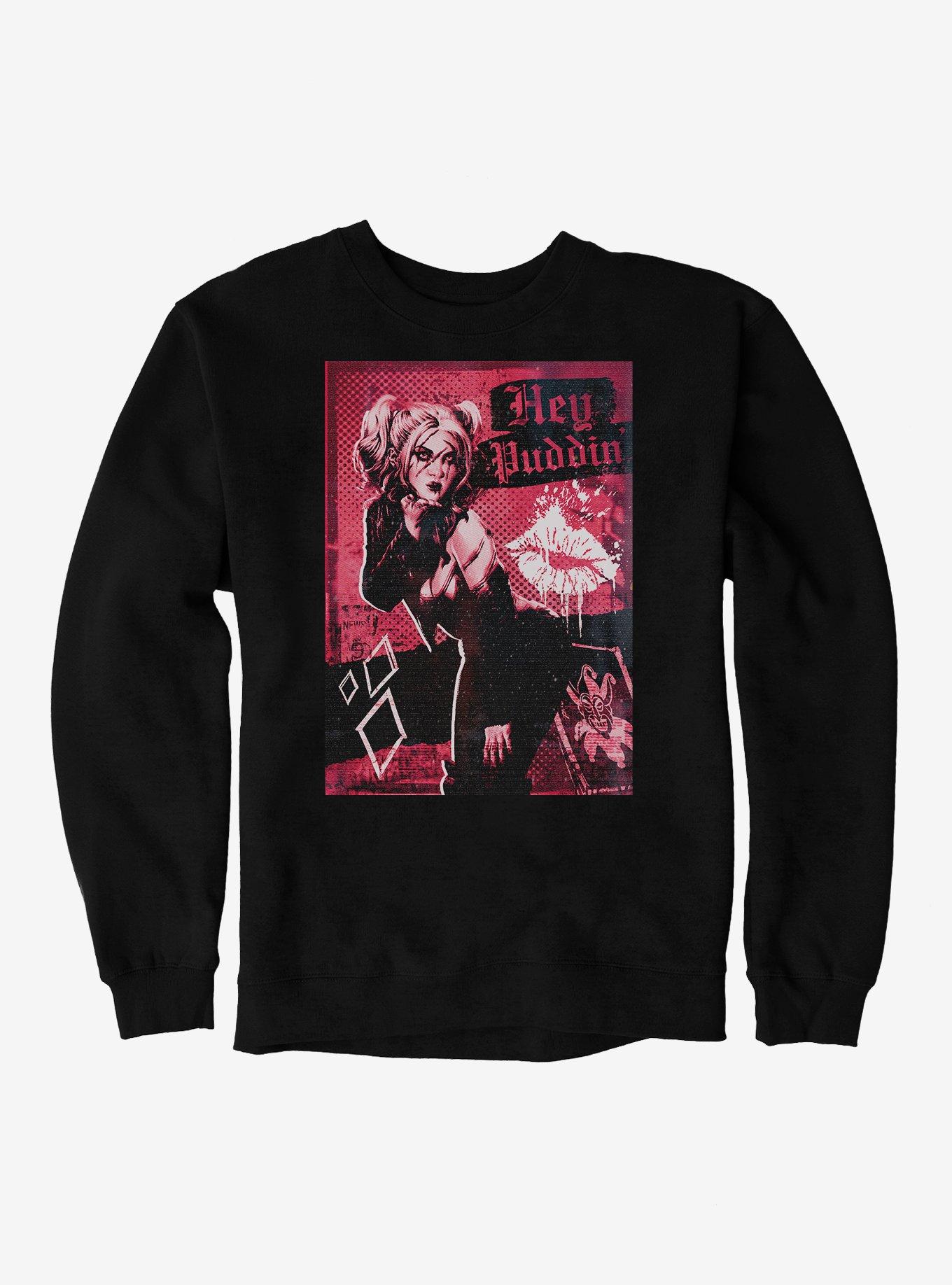 DC Harley Quinn Hey Puddin' Sweatshirt, , hi-res