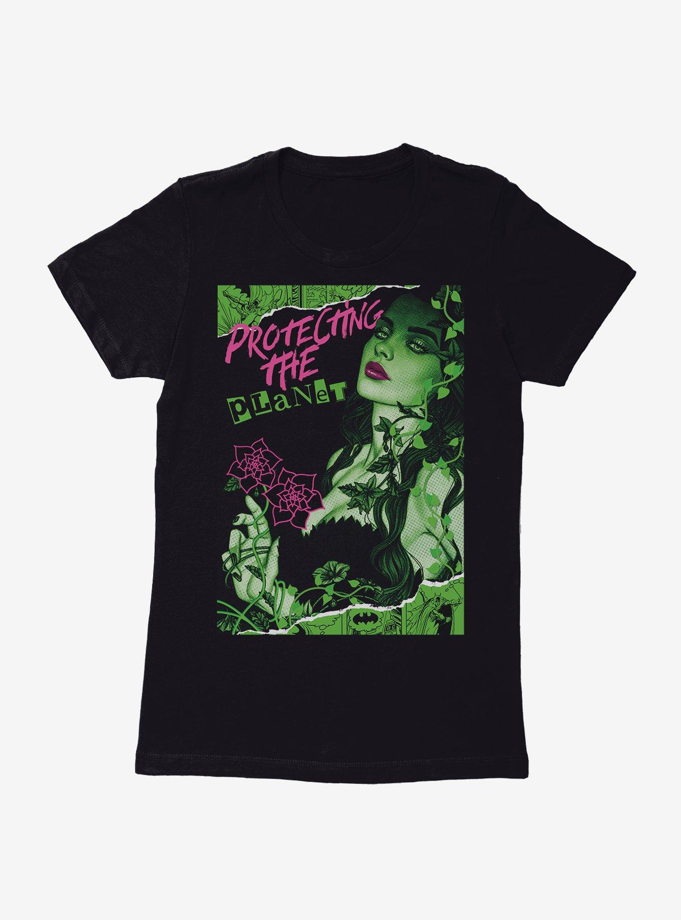 DC Poison Ivy Protecting The Planet Womens T-Shirt, , hi-res