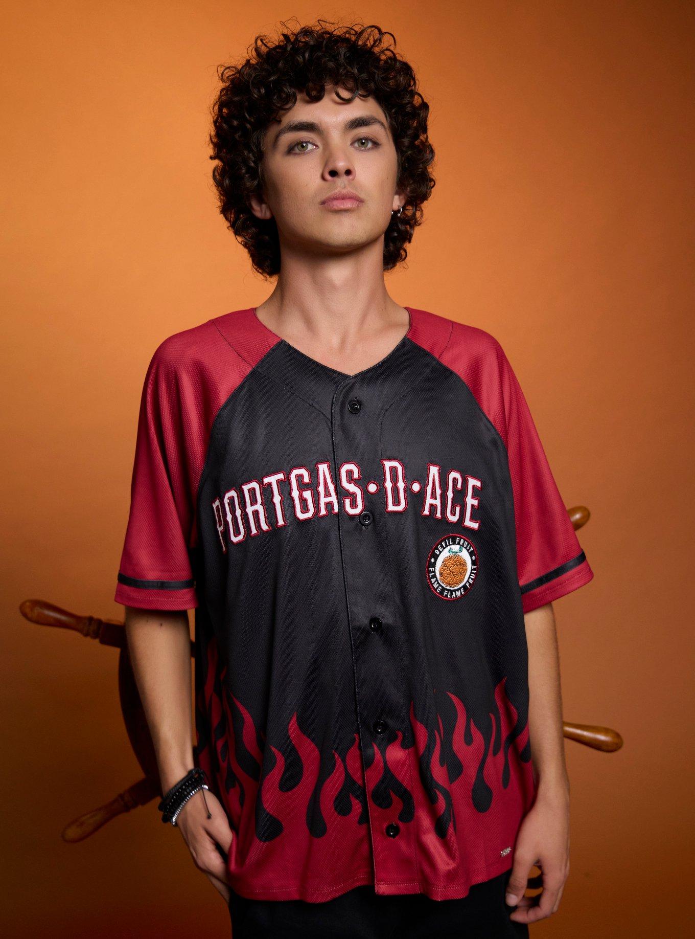One Piece Ace Baseball Jersey, , hi-res