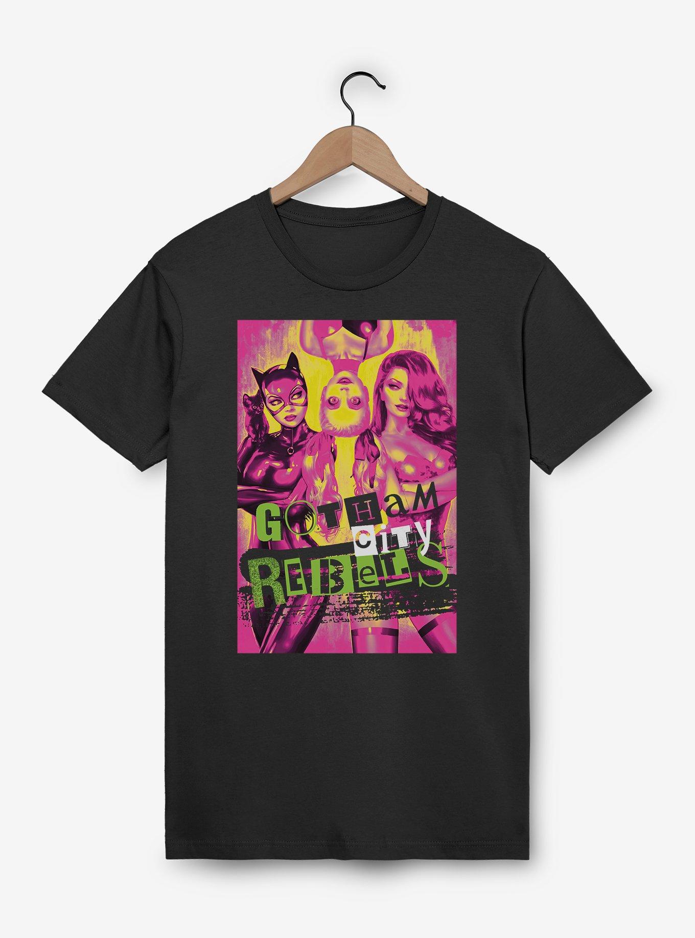 DC Gotham City Rebels Catwoman Harley Quinn Poison Ivy T-Shirt, , hi-res