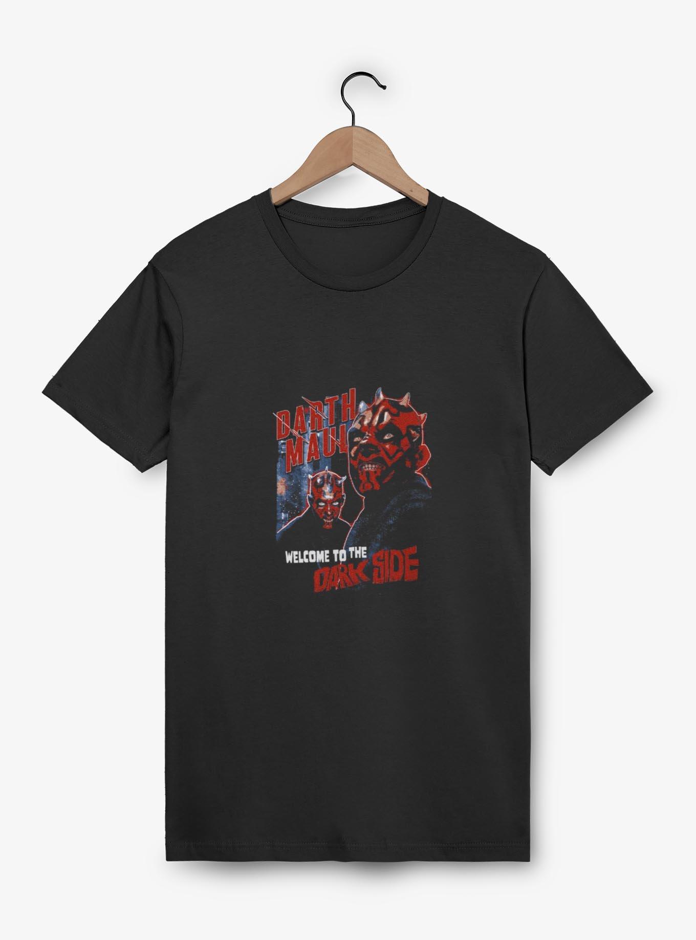 Star Wars Welcome to the Dark Side Darth Maul T-Shirt, BLACK, hi-res
