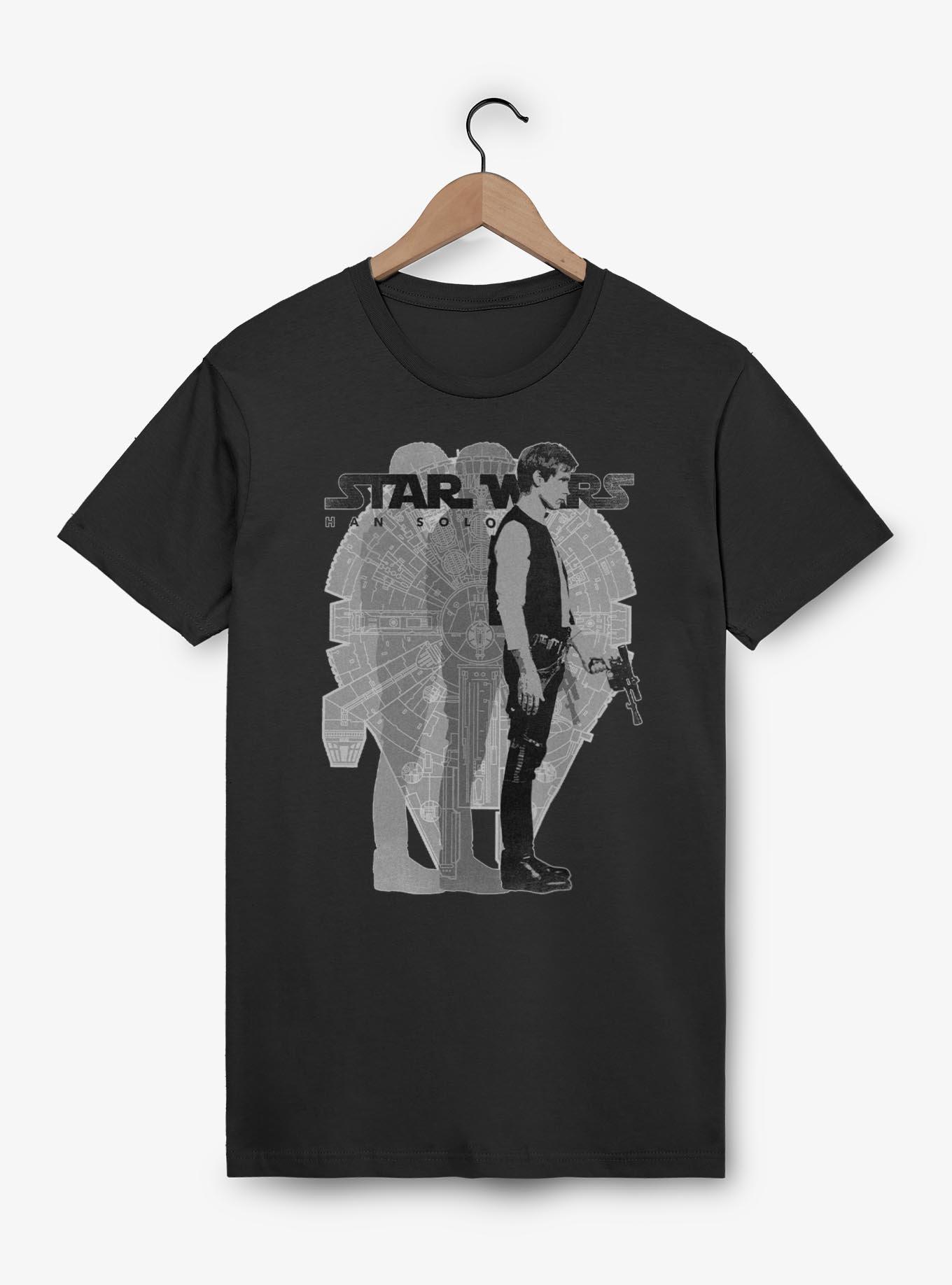 Star Wars Han Solo Galactic Portrait T-Shirt