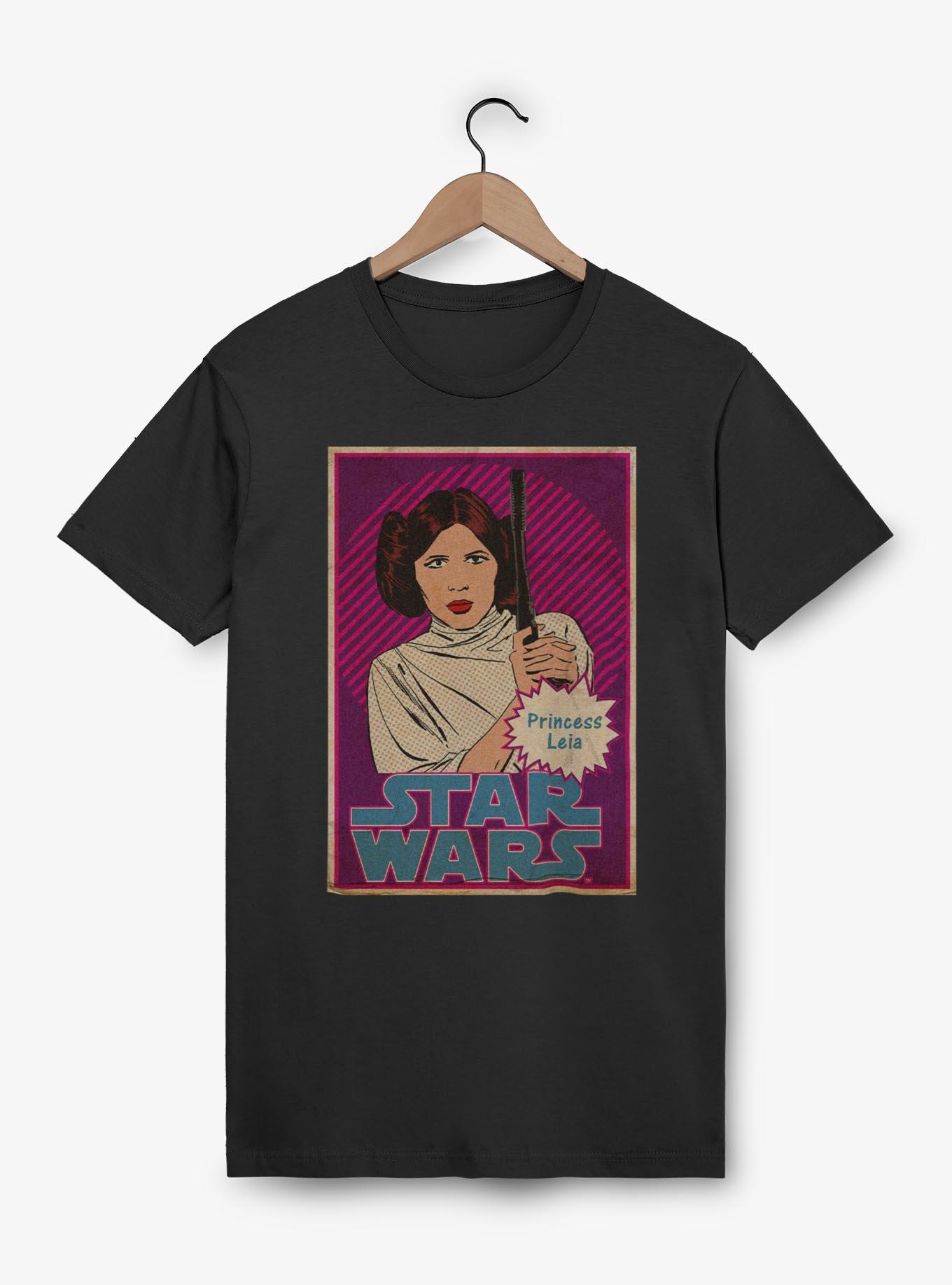 Star Wars Princess Leia Fight Ready Card T-Shirt, , hi-res