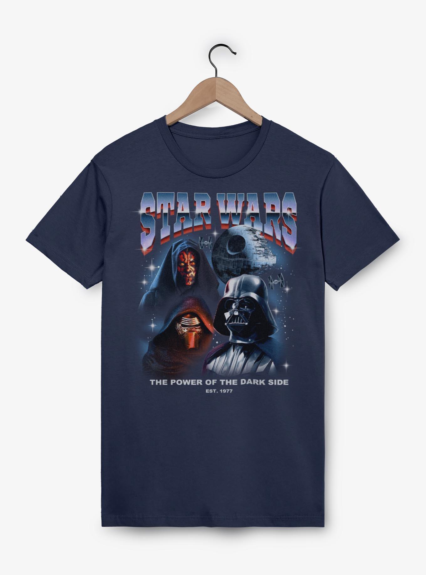 Star Wars The Power Of The Dark Side Collage T-Shirt, NAVY, hi-res