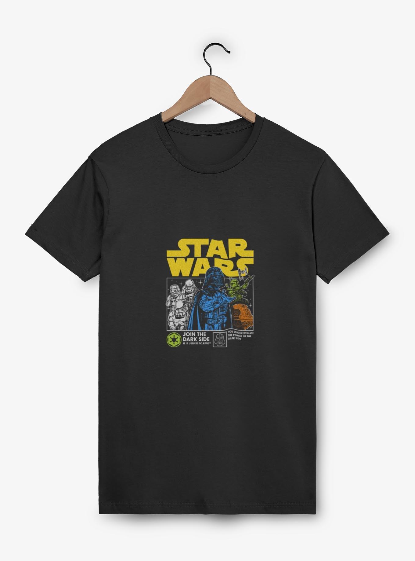 Star Wars Join The Dark Side Useless To Resist Darth Vader T-Shirt, , hi-res