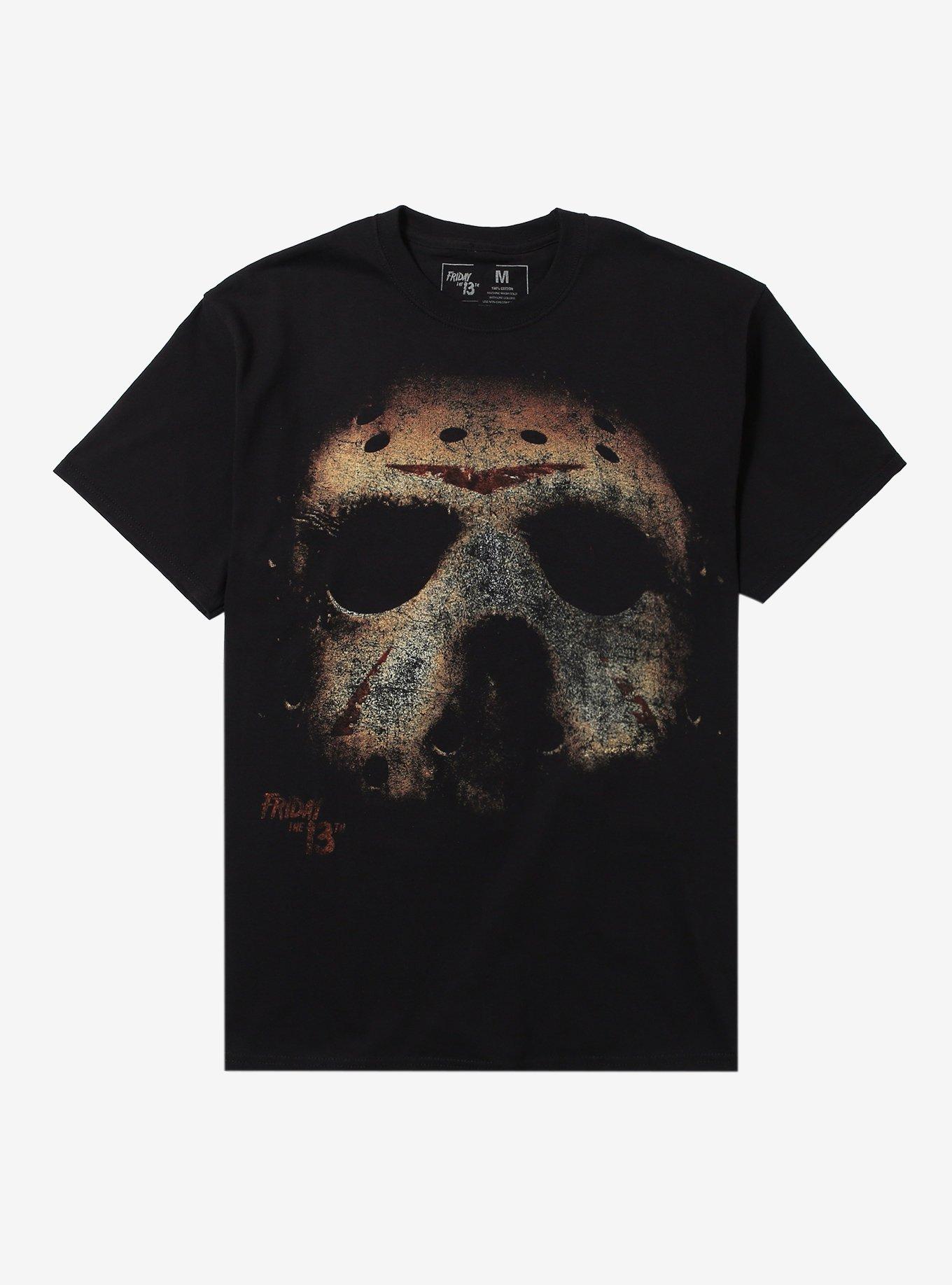 Friday The 13th Jason Voorhees Mask T-Shirt, , hi-res
