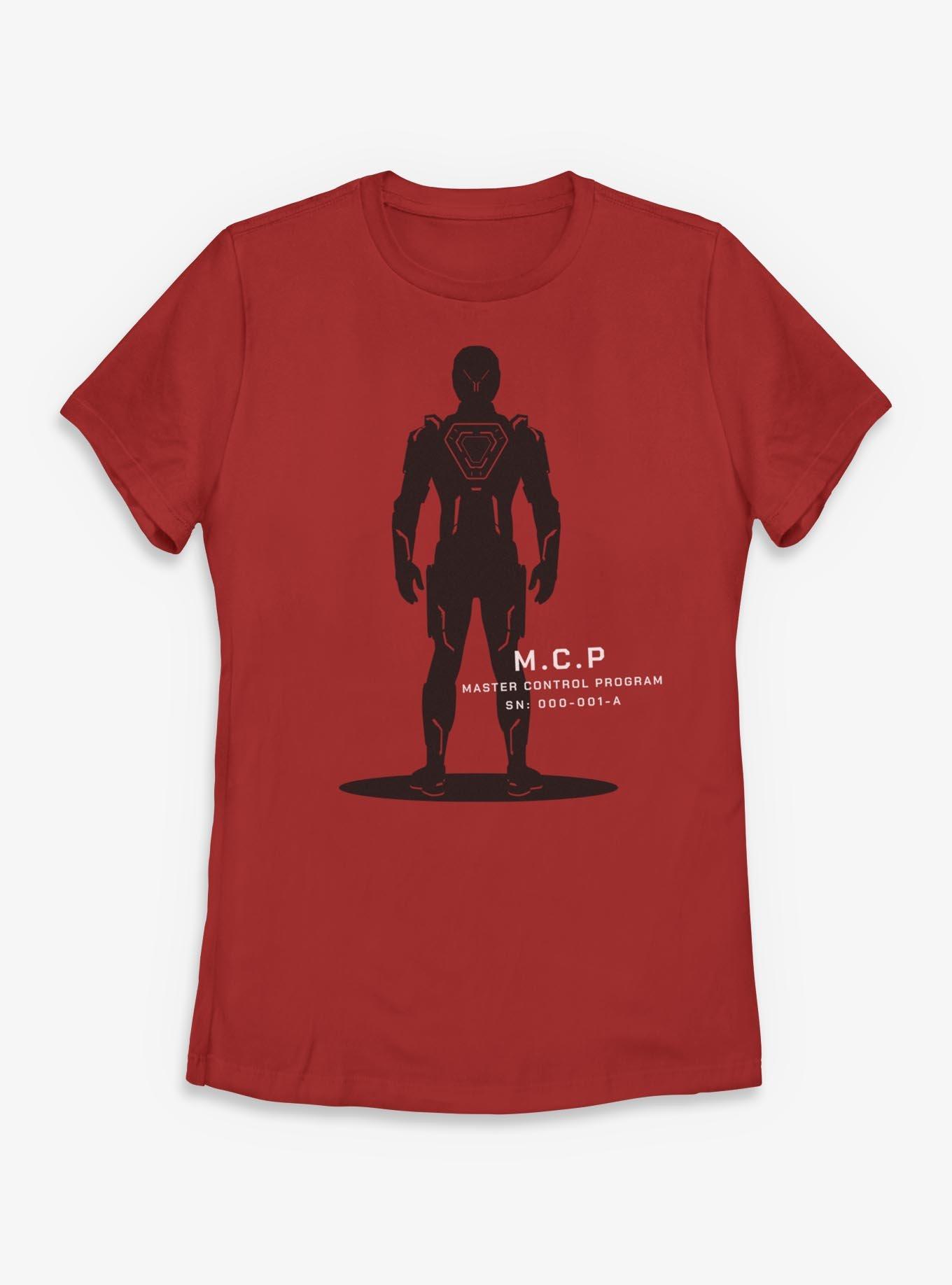Tron: Ares Master Control Program Womens T-Shirt, RED, hi-res view 1